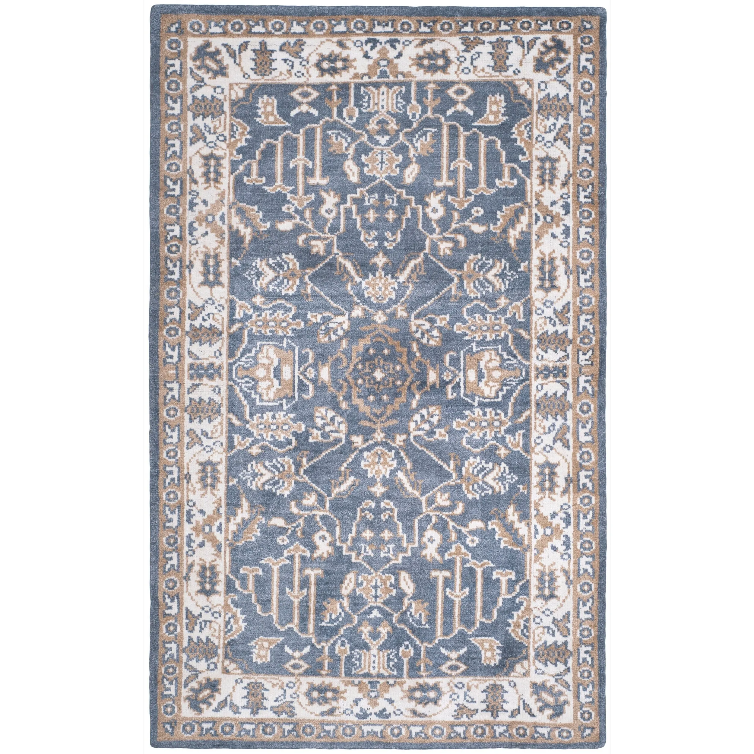 SAFAVIEH Hand-knotted Stone Wash Sigurjona Modern Wool Rug