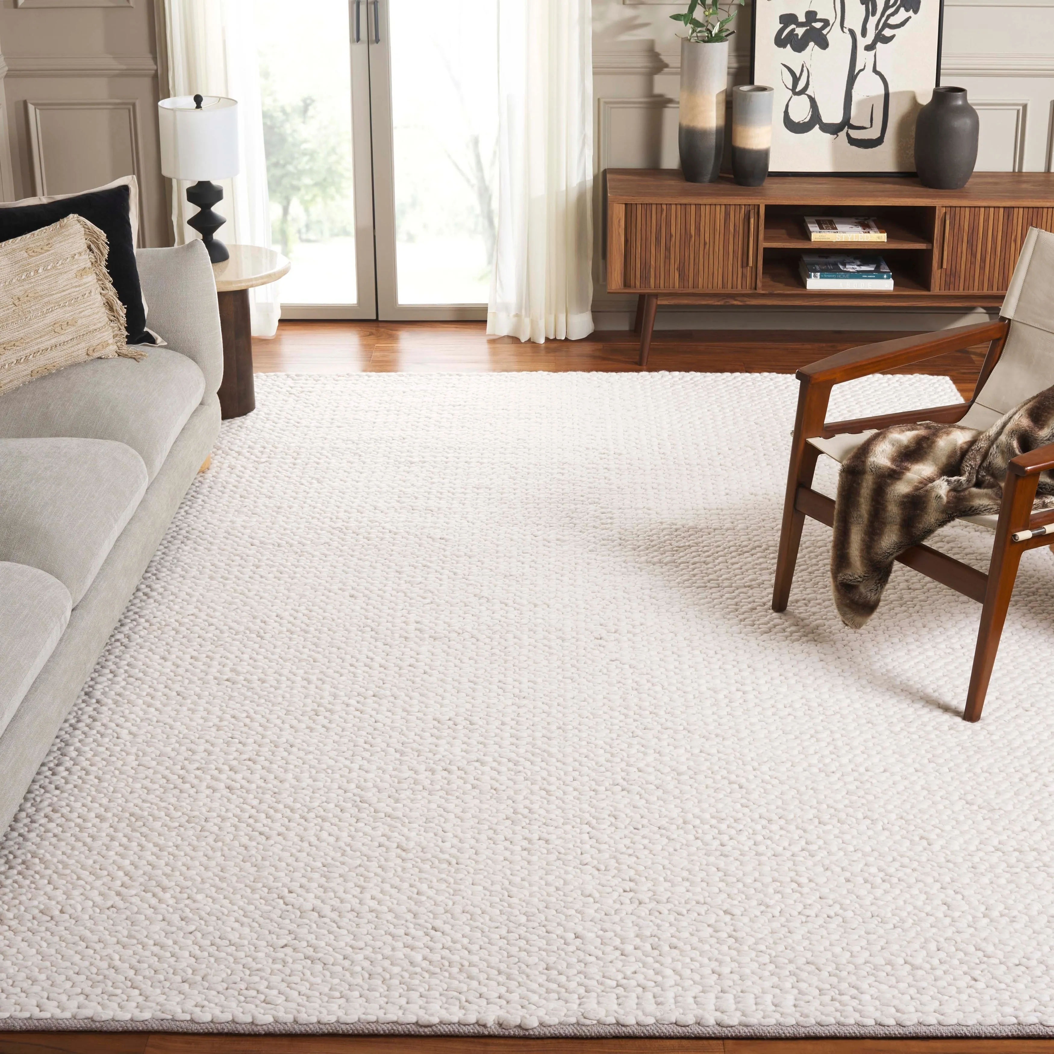 SAFAVIEH Hand-Loomed Natura Toshka Transitional Wool Rug