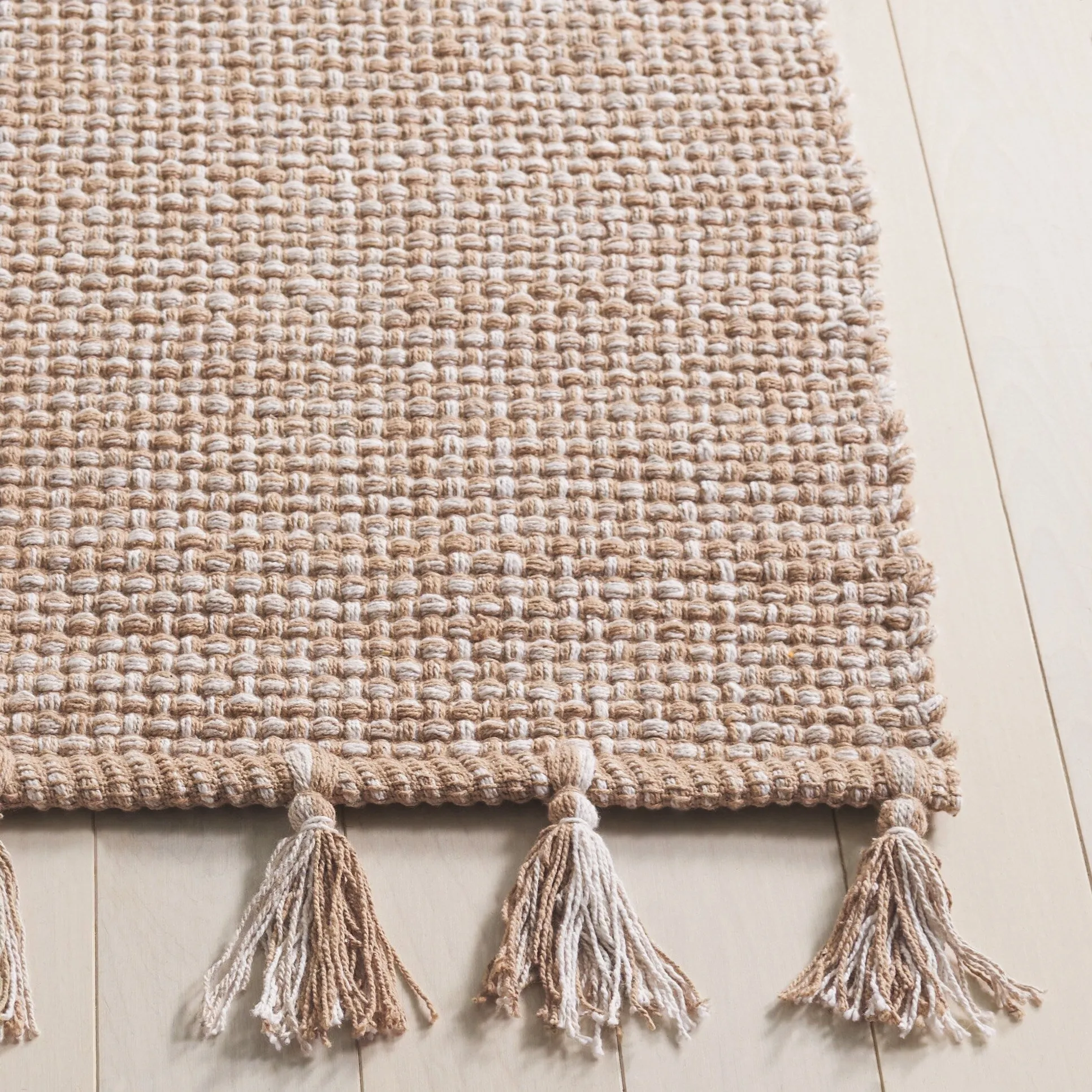 SAFAVIEH Hand-Woven Montauk Neacsa Casual Cotton Rug