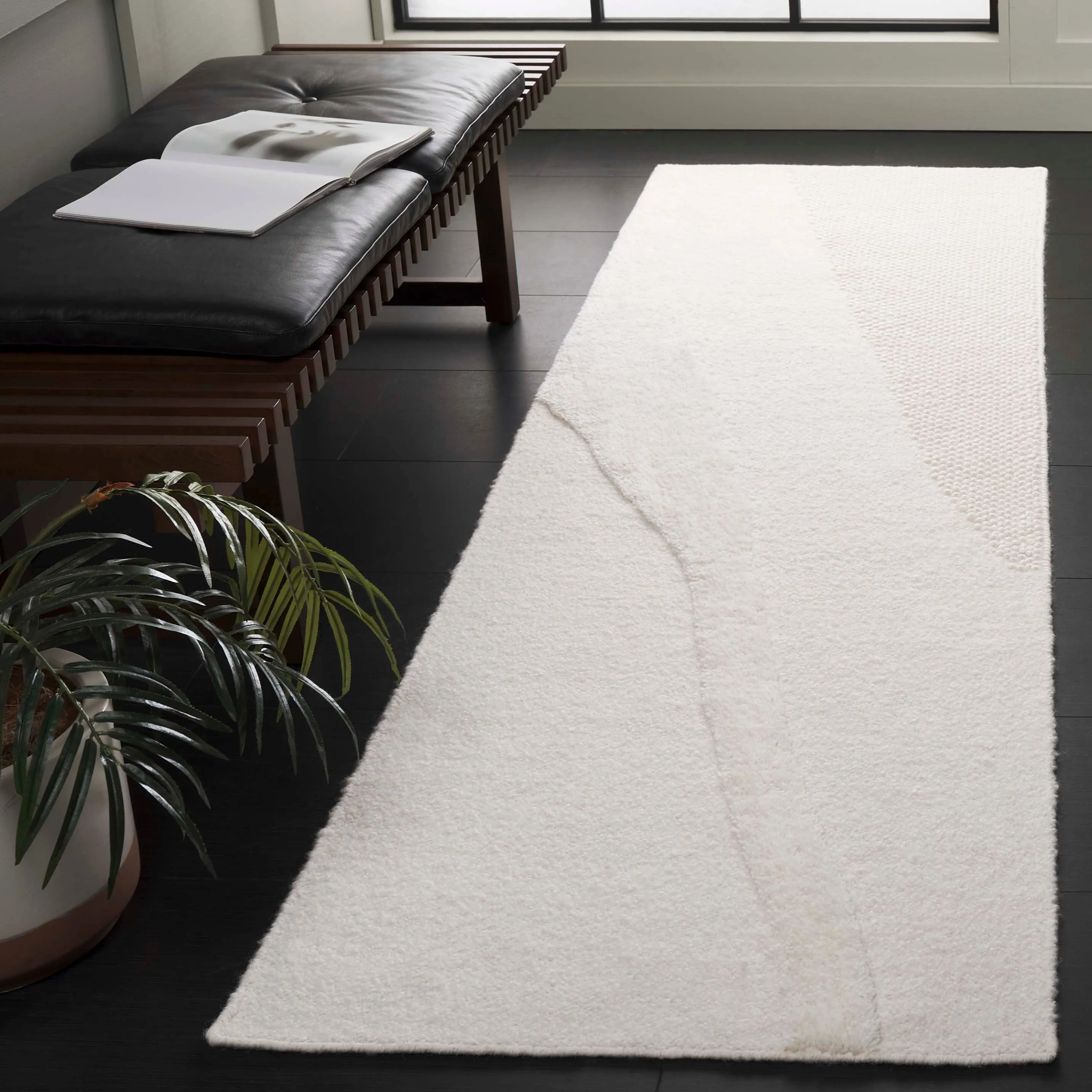 SAFAVIEH Hand-Woven Vermont Johnna Transitional Wool Rug