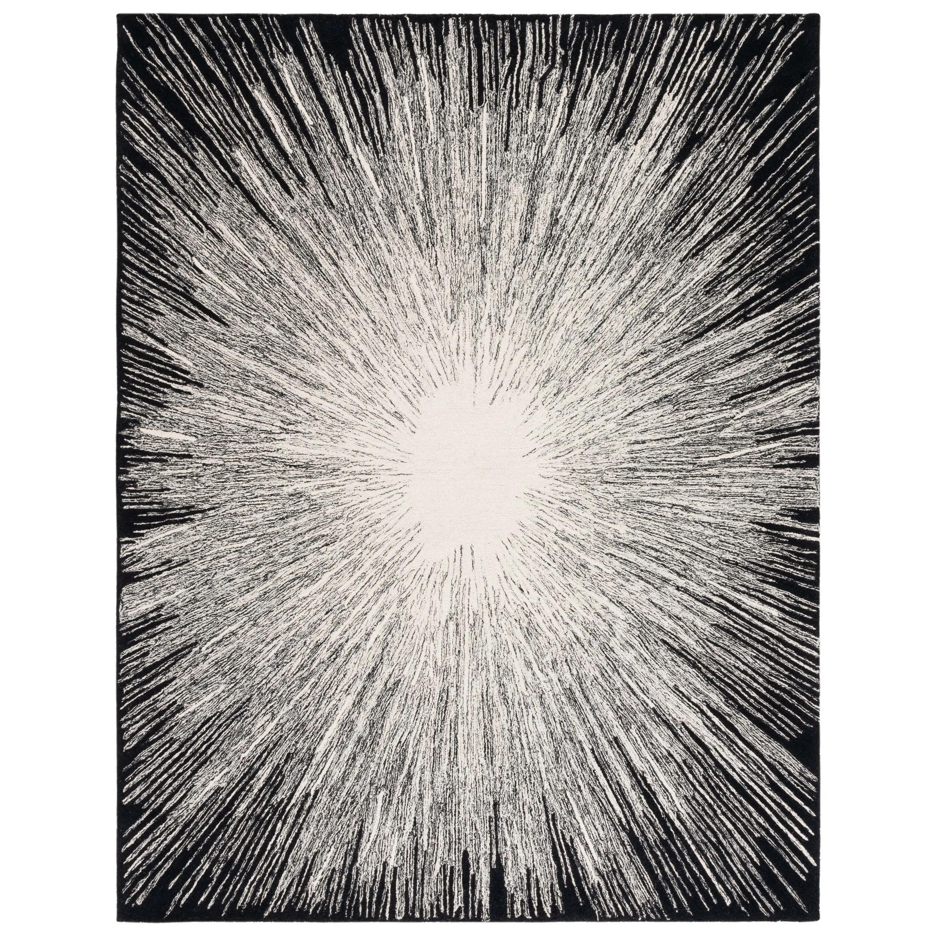 SAFAVIEH Handmade Abstract Lazzara Modern Wool Rug