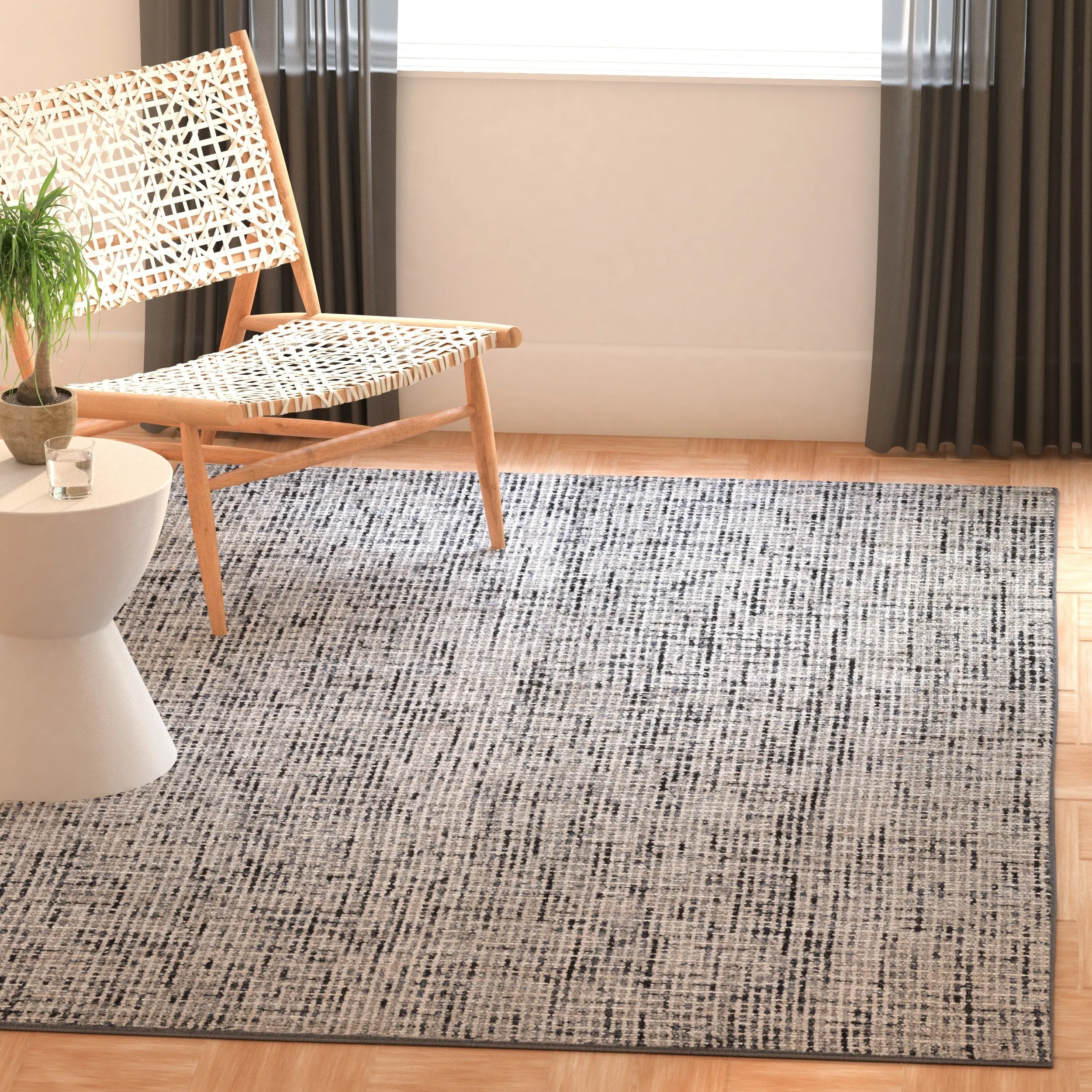 SAFAVIEH Handmade Abstract Lotje Modern Wool Rug
