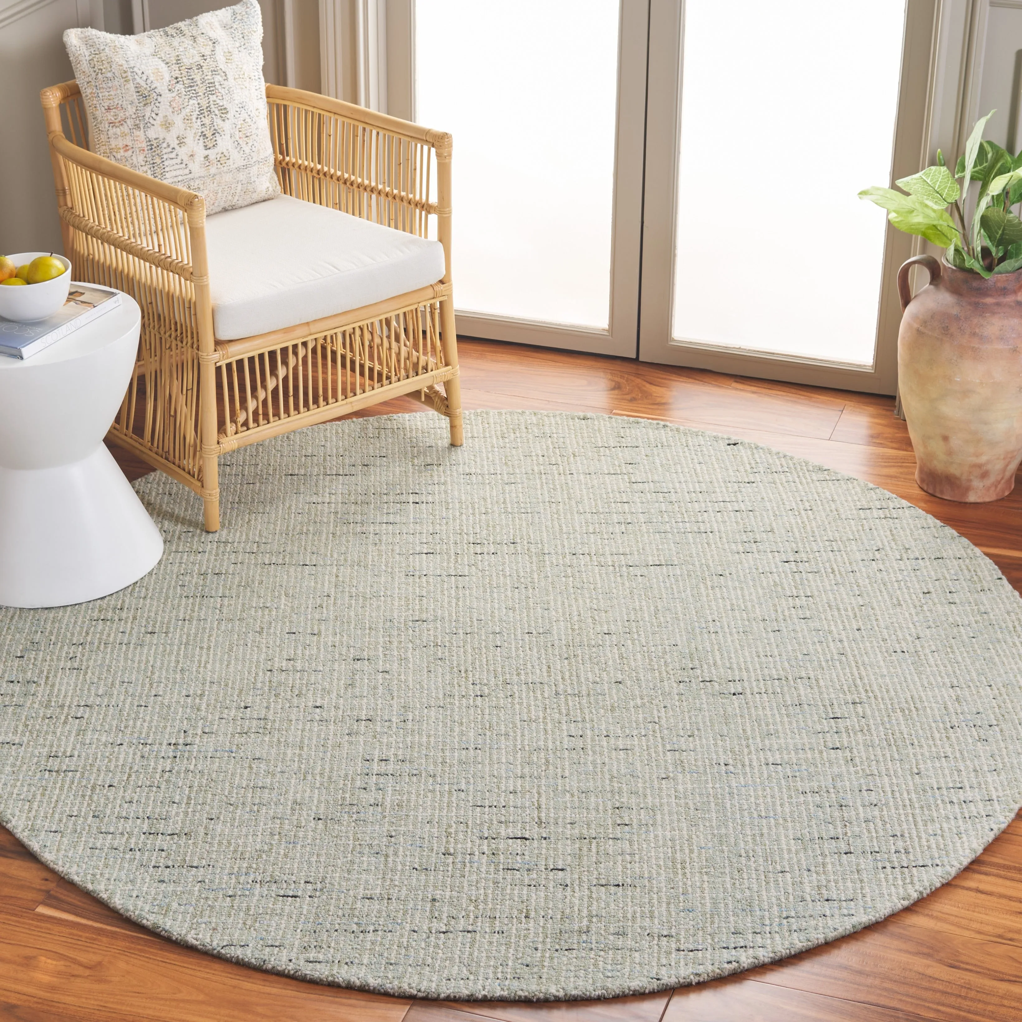 SAFAVIEH Handmade Abstract Lotje Modern Wool Rug