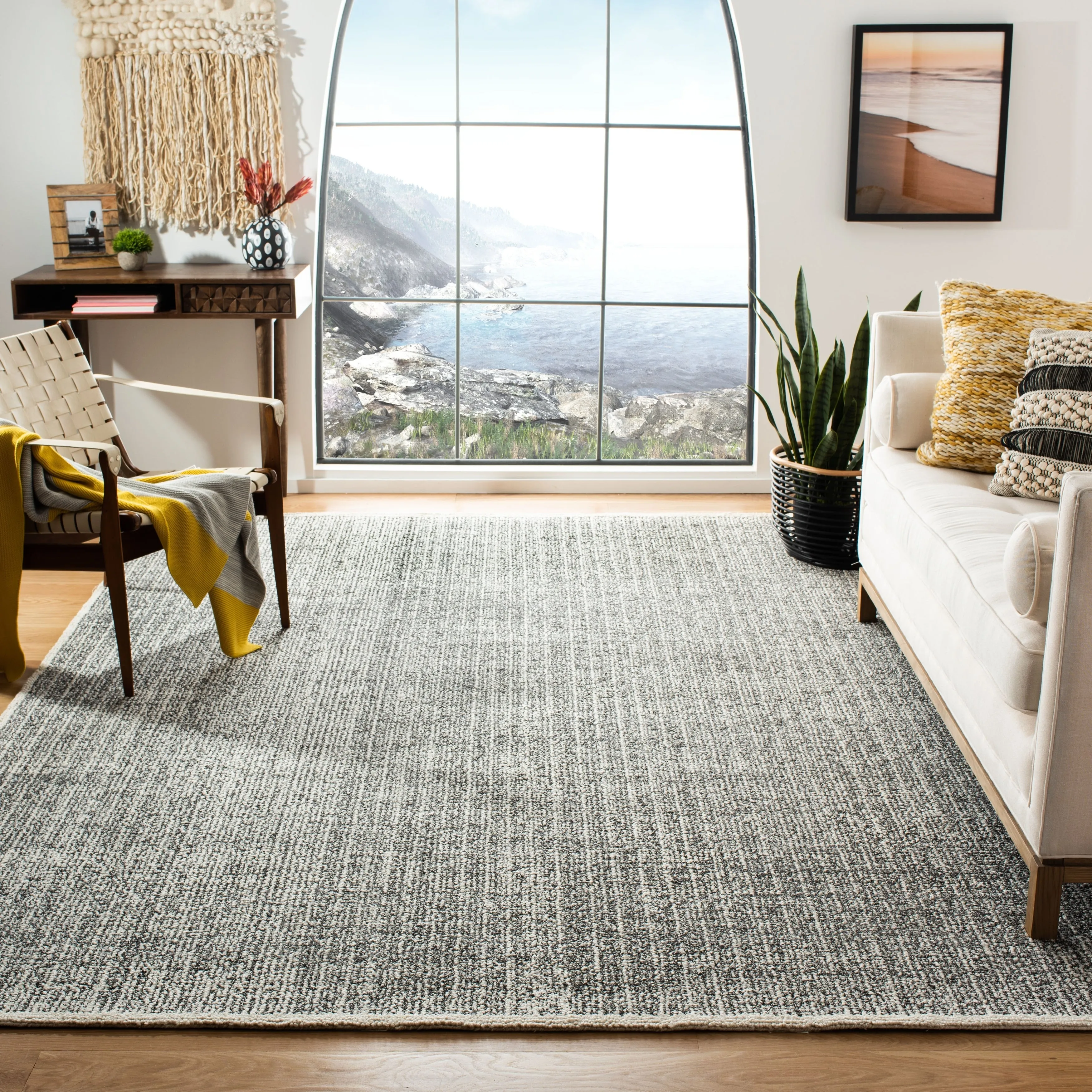 SAFAVIEH Handmade Abstract Sultana Modern Wool Rug