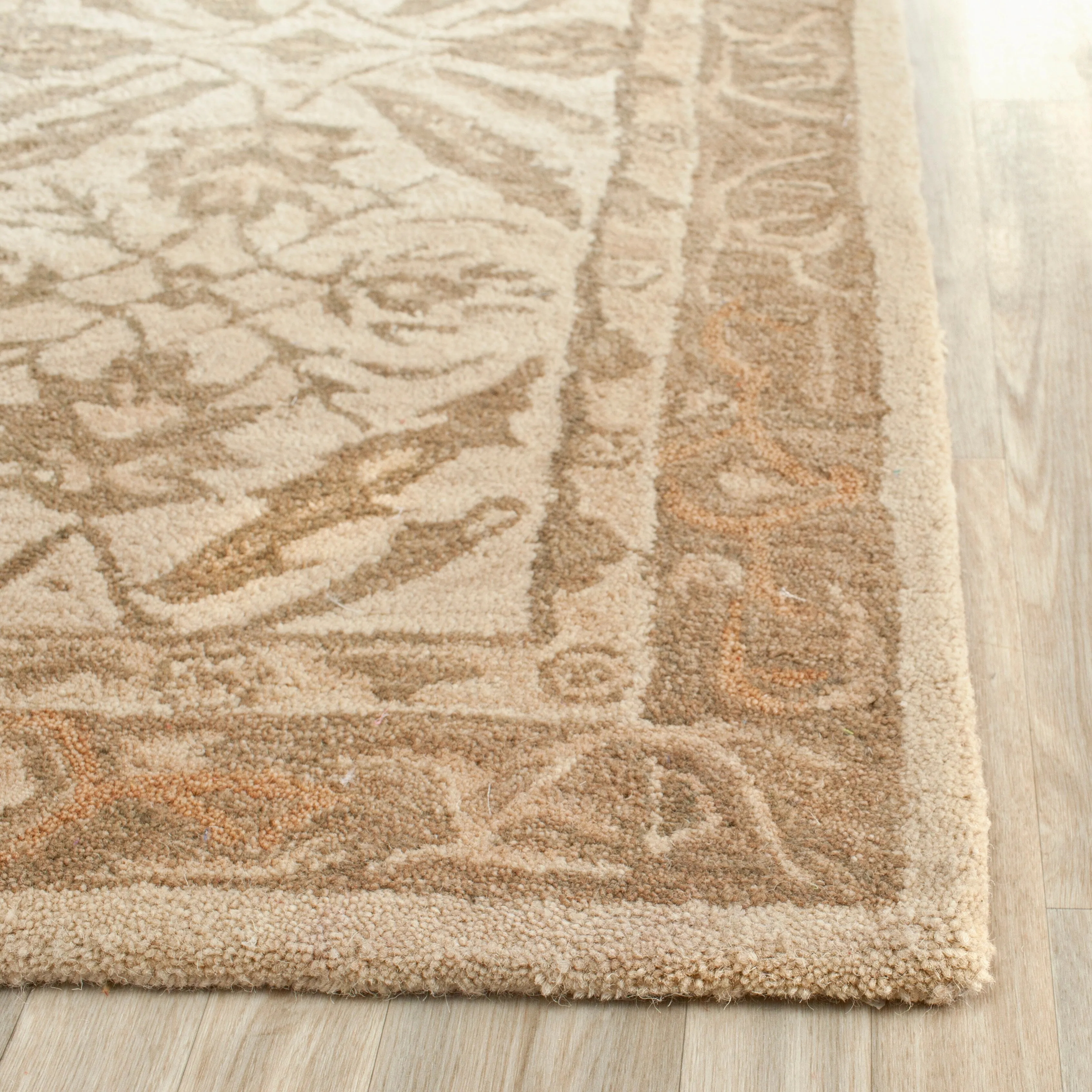 SAFAVIEH Handmade Anatolia Doro Traditional Oriental Hand-spun Wool Rug