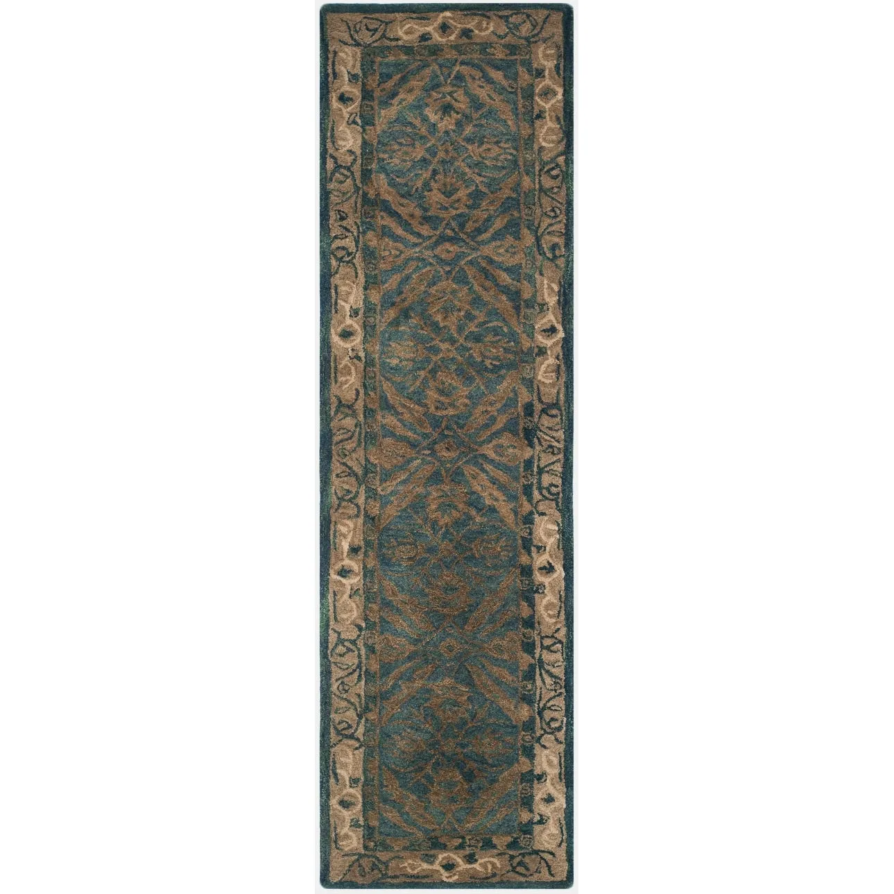 SAFAVIEH Handmade Anatolia Doro Traditional Oriental Hand-spun Wool Rug