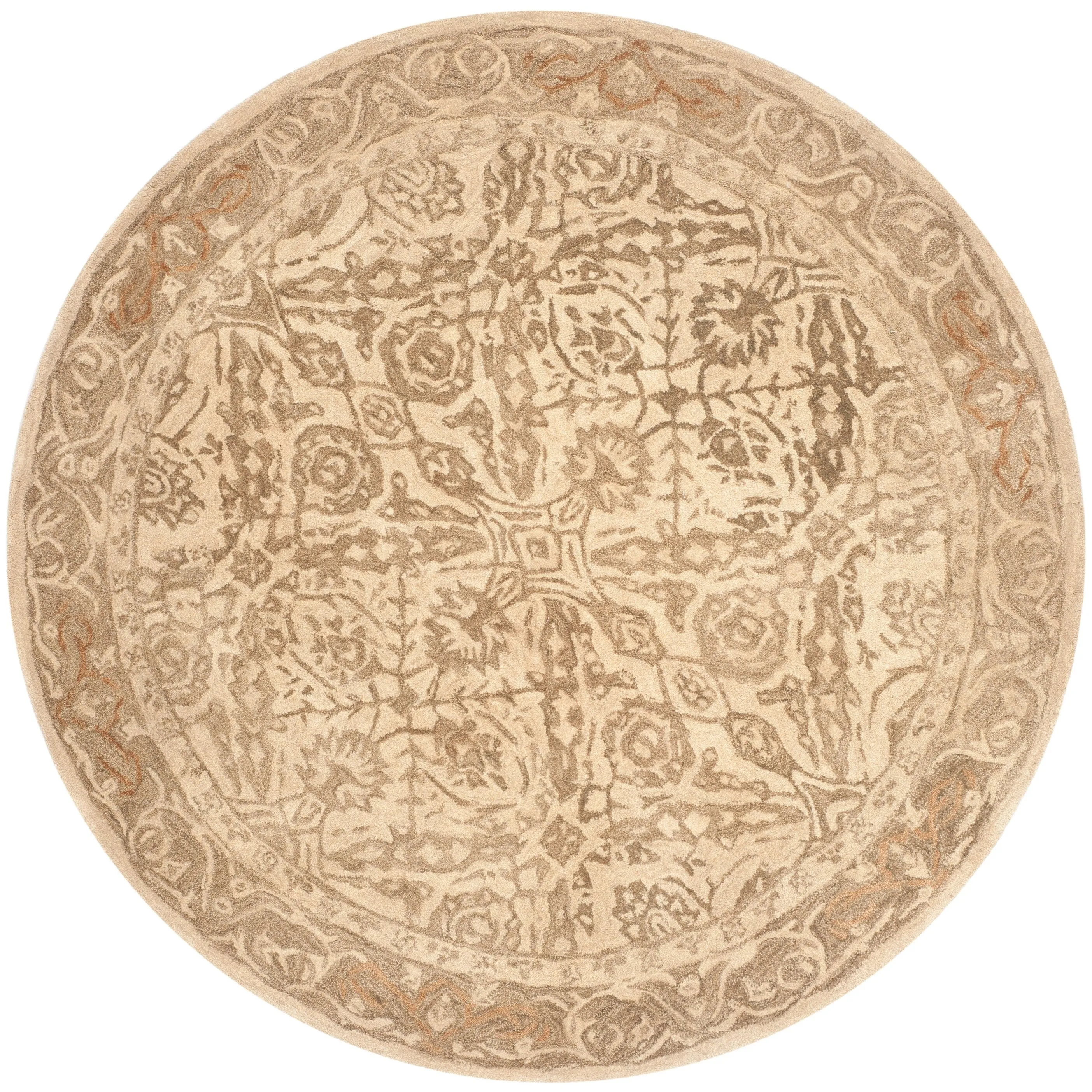 SAFAVIEH Handmade Anatolia Doro Traditional Oriental Hand-spun Wool Rug