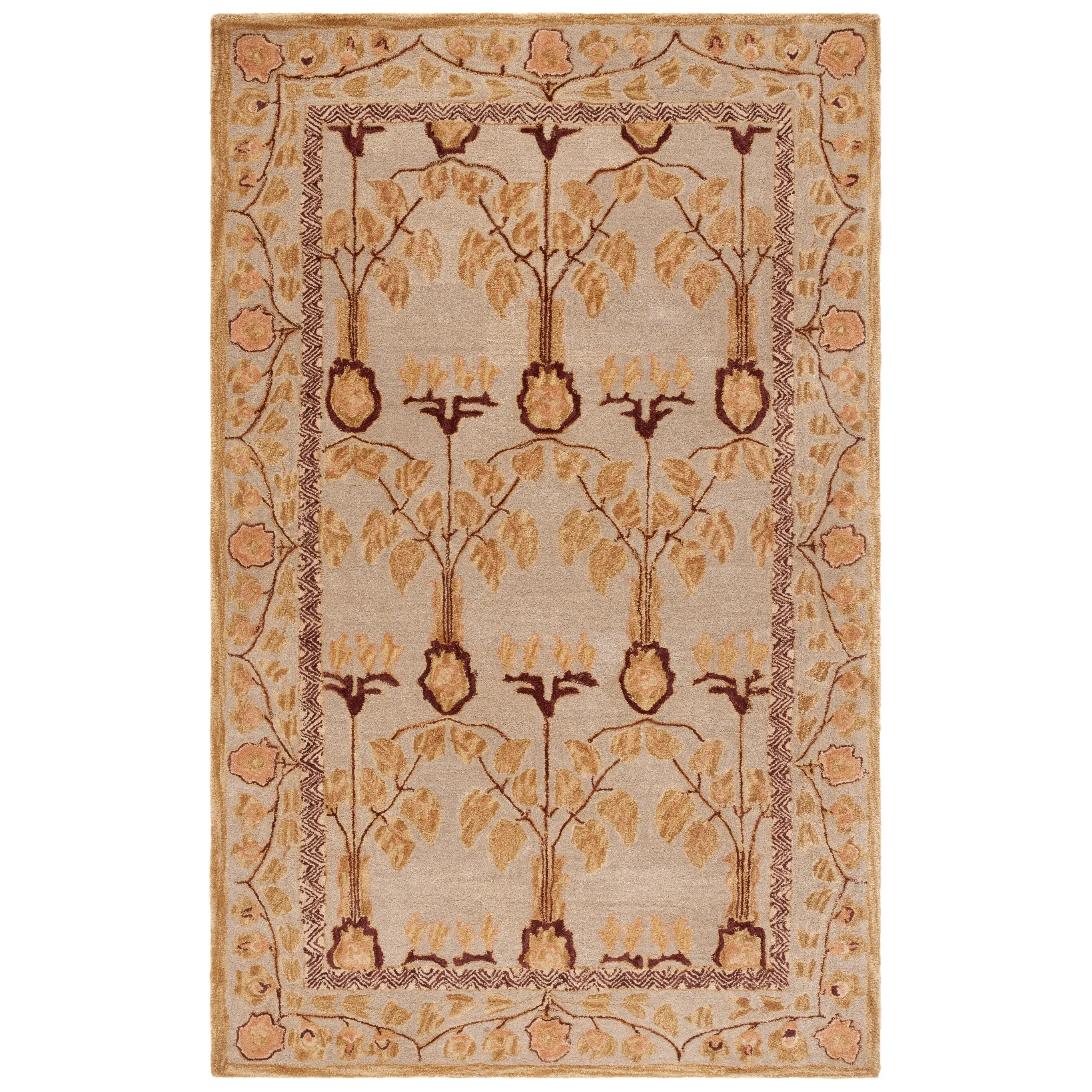 SAFAVIEH Handmade Anatolia Saija Traditional Oriental Wool Rug