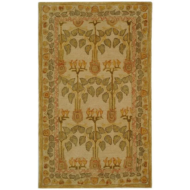 SAFAVIEH Handmade Anatolia Saija Traditional Oriental Wool Rug