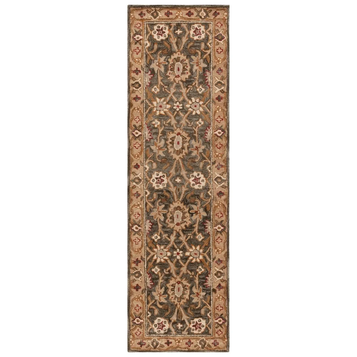 SAFAVIEH Handmade Anatolia Ylvije Traditional Oriental Hand-spun Wool Rug