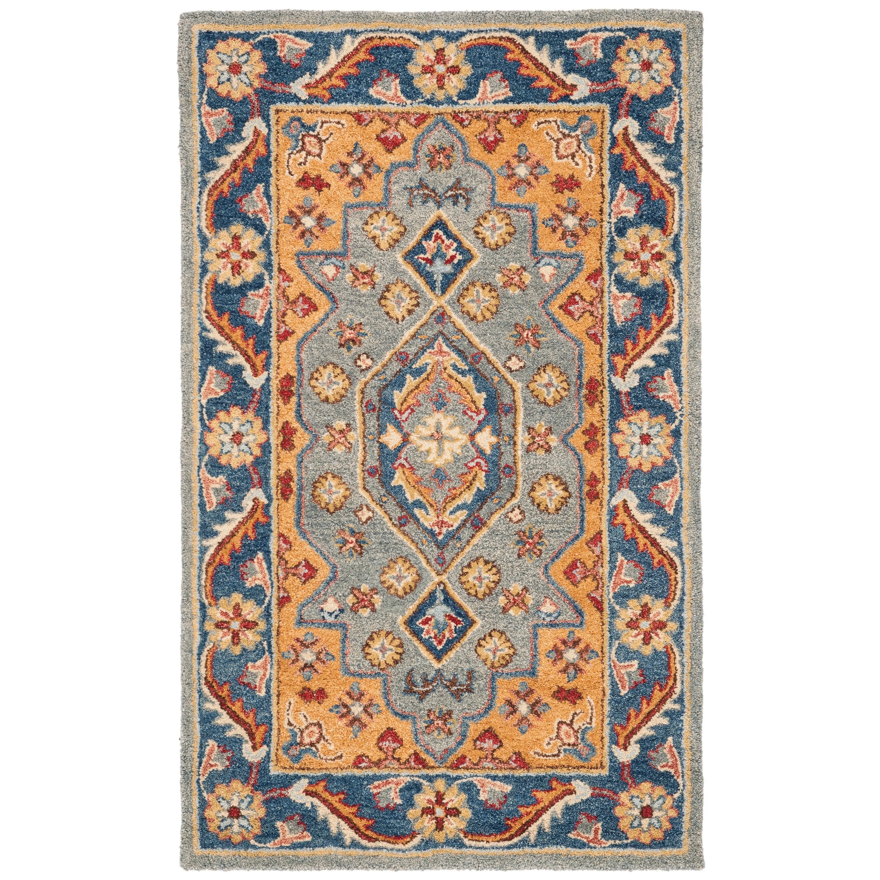 SAFAVIEH Handmade Antiquity Olgerta Traditional Oriental Wool Rug