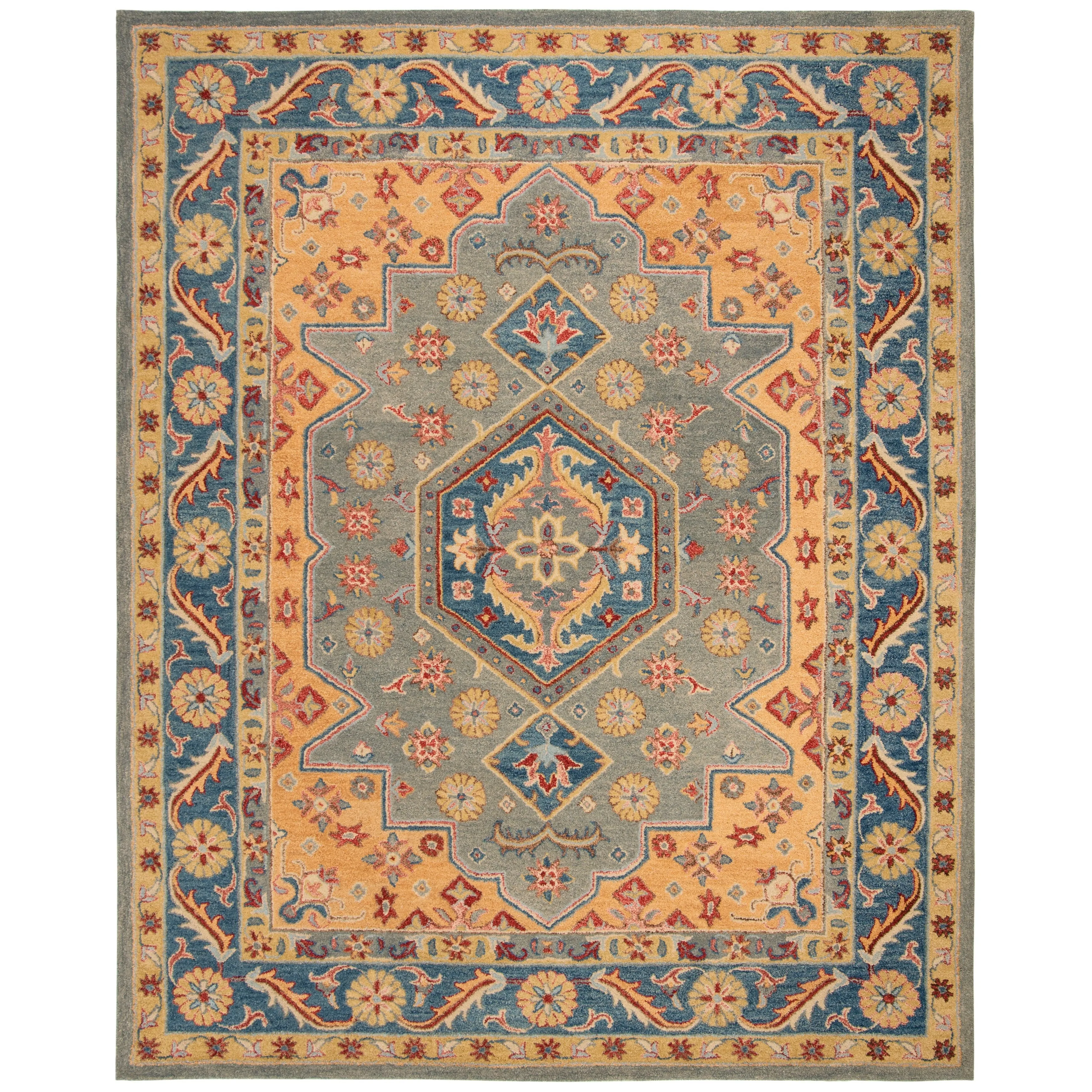 SAFAVIEH Handmade Antiquity Olgerta Traditional Oriental Wool Rug