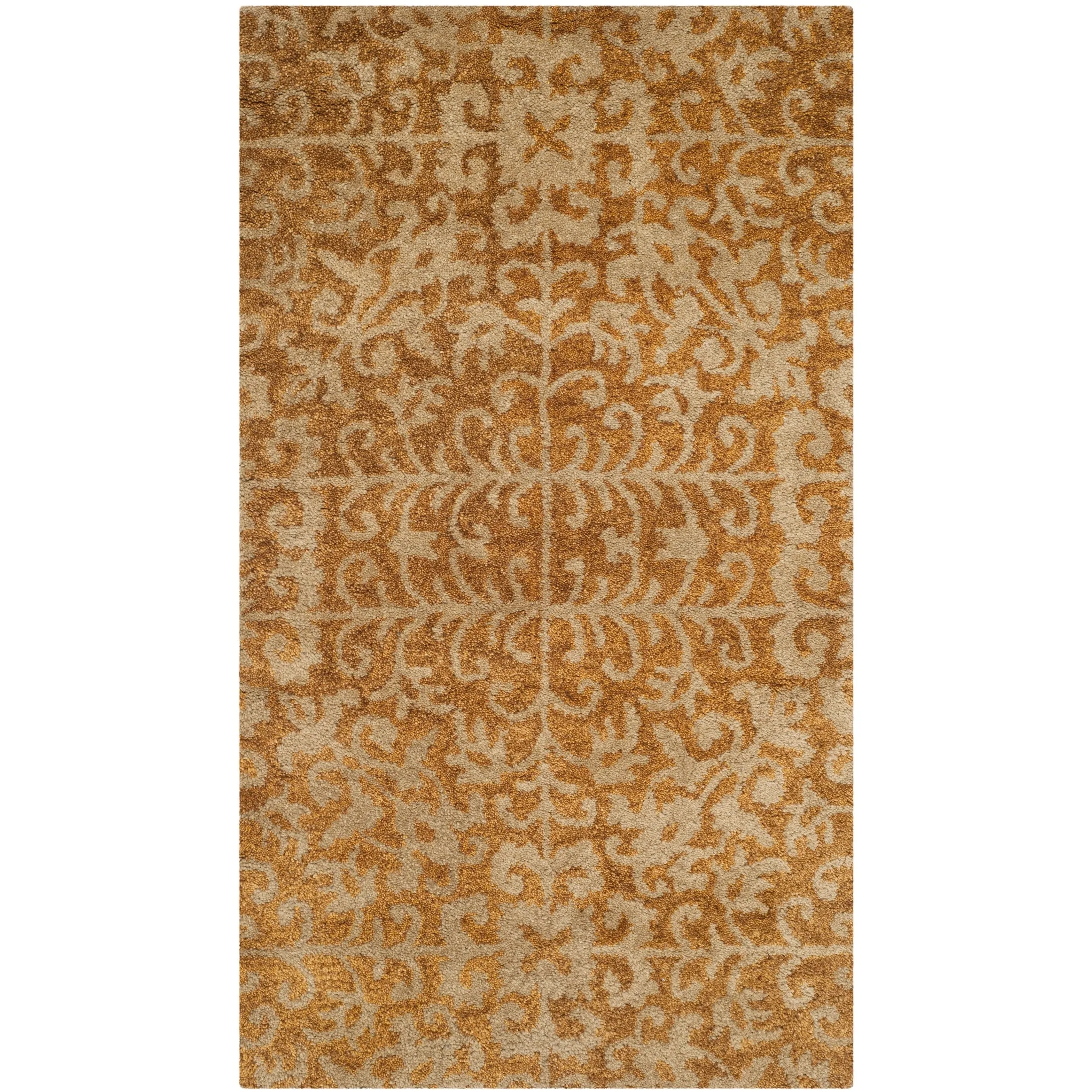 SAFAVIEH Handmade Antiquity Rhosyn Traditional Oriental Wool Rug