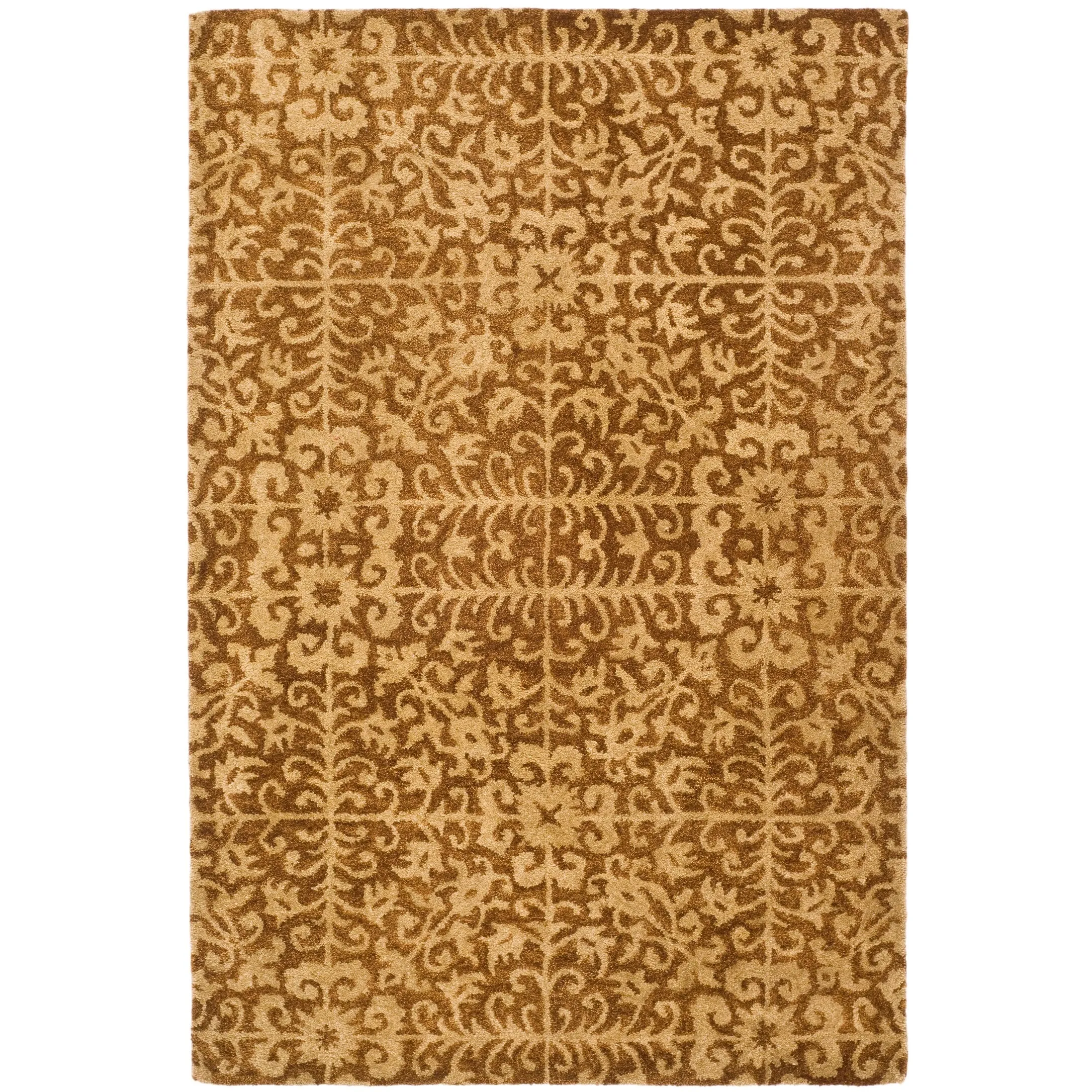 SAFAVIEH Handmade Antiquity Rhosyn Traditional Oriental Wool Rug