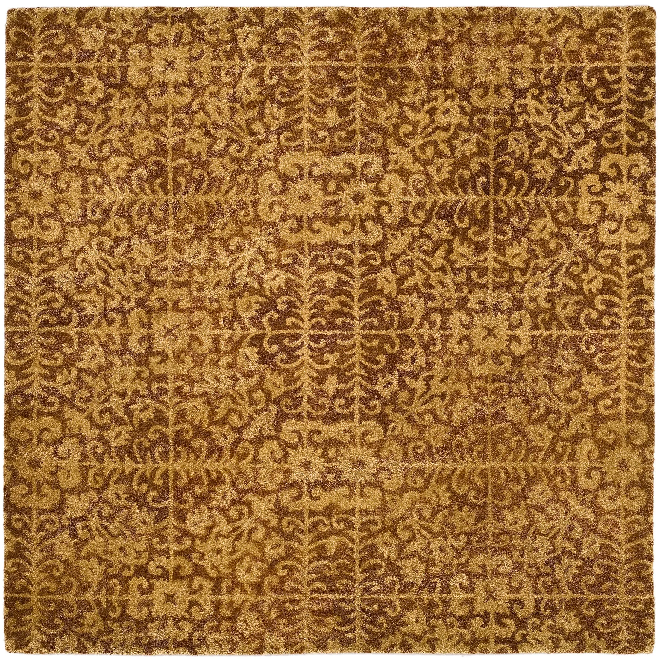 SAFAVIEH Handmade Antiquity Rhosyn Traditional Oriental Wool Rug