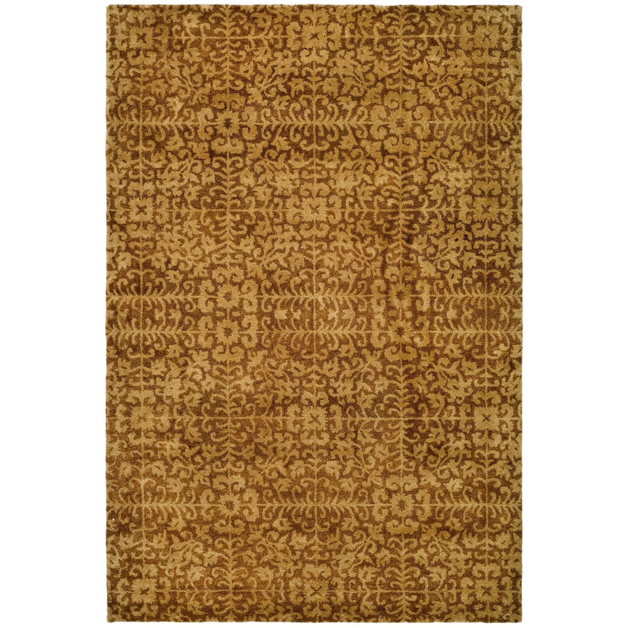 SAFAVIEH Handmade Antiquity Rhosyn Traditional Oriental Wool Rug