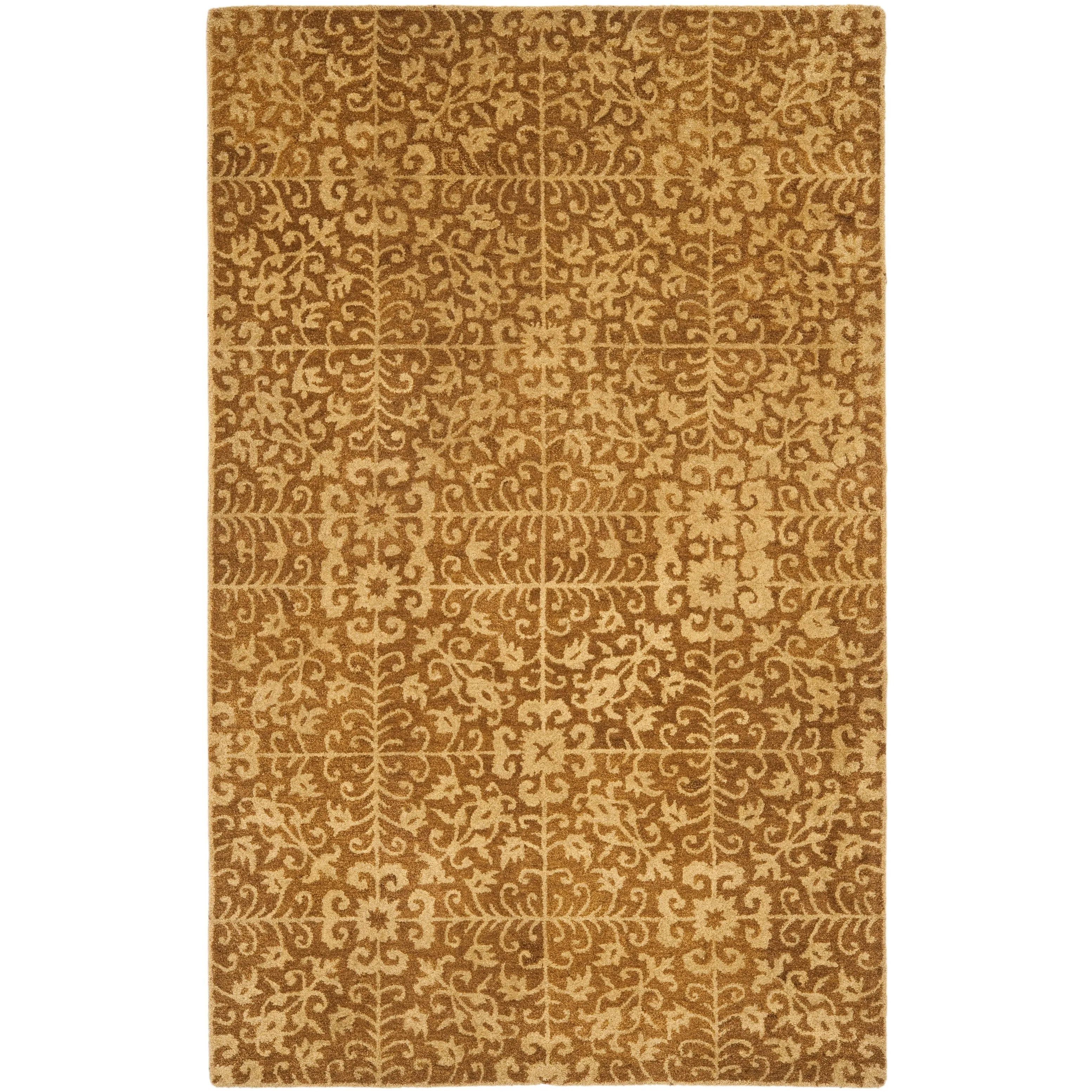 SAFAVIEH Handmade Antiquity Rhosyn Traditional Oriental Wool Rug