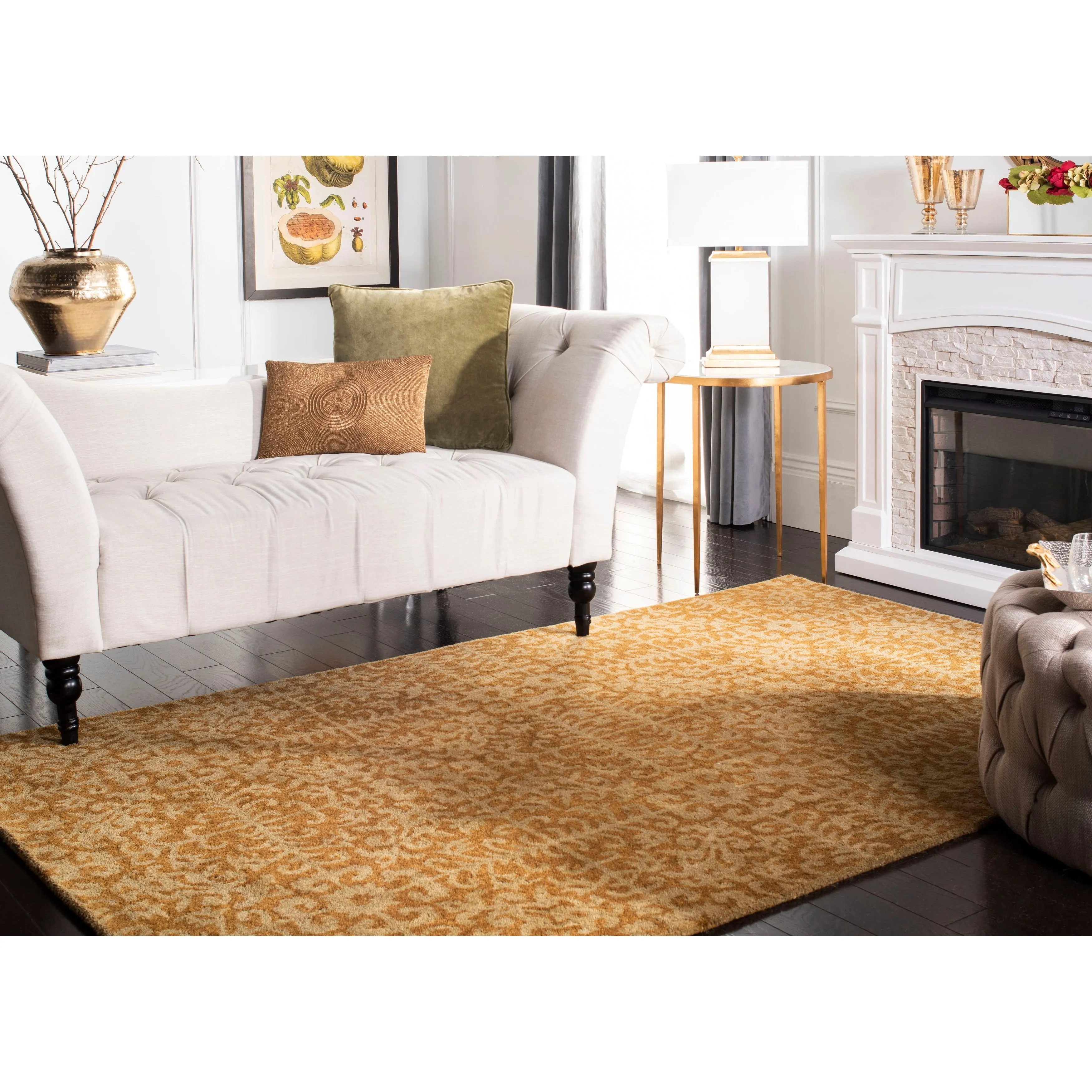 SAFAVIEH Handmade Antiquity Rhosyn Traditional Oriental Wool Rug