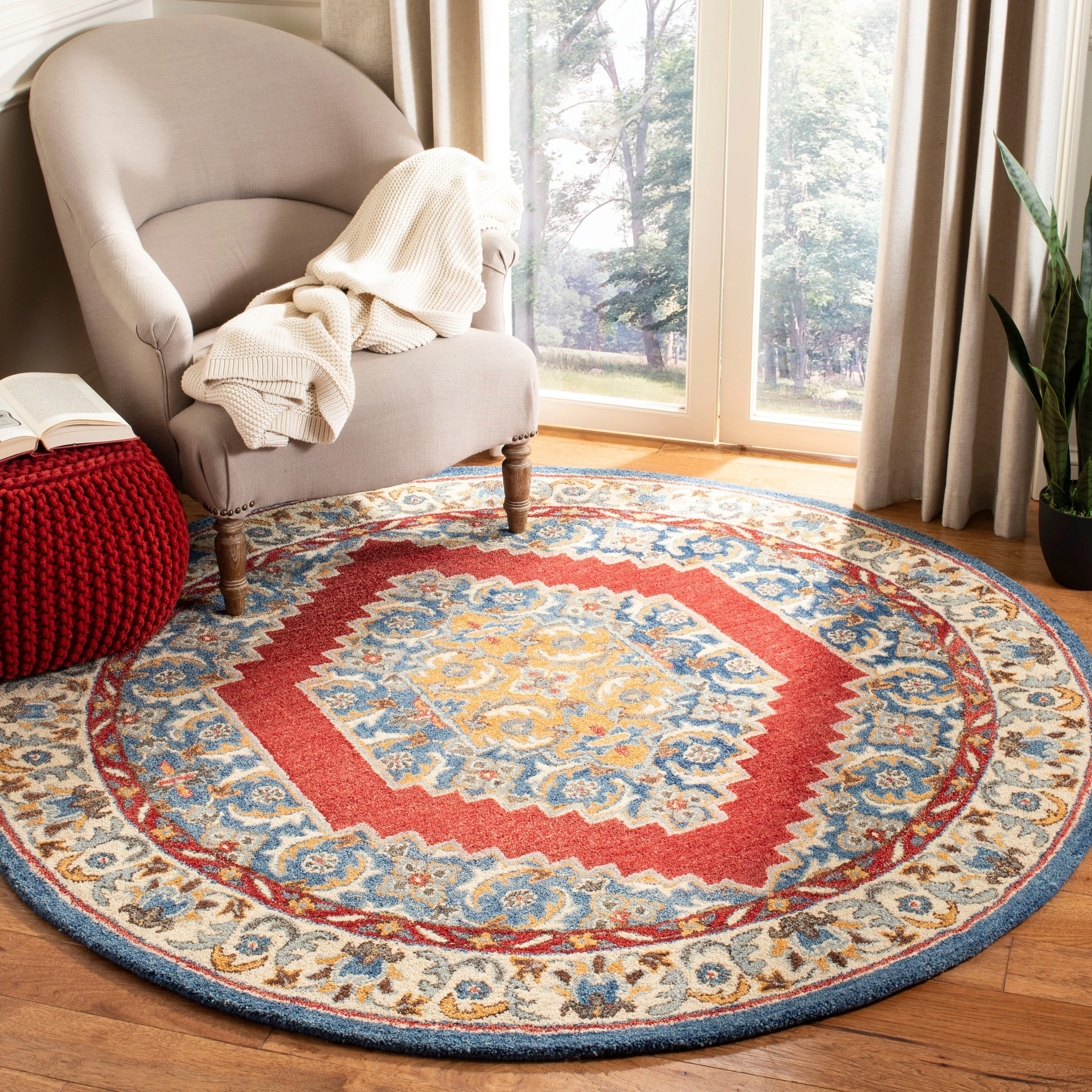 SAFAVIEH Handmade Antiquity Thien Traditional Oriental Wool Rug