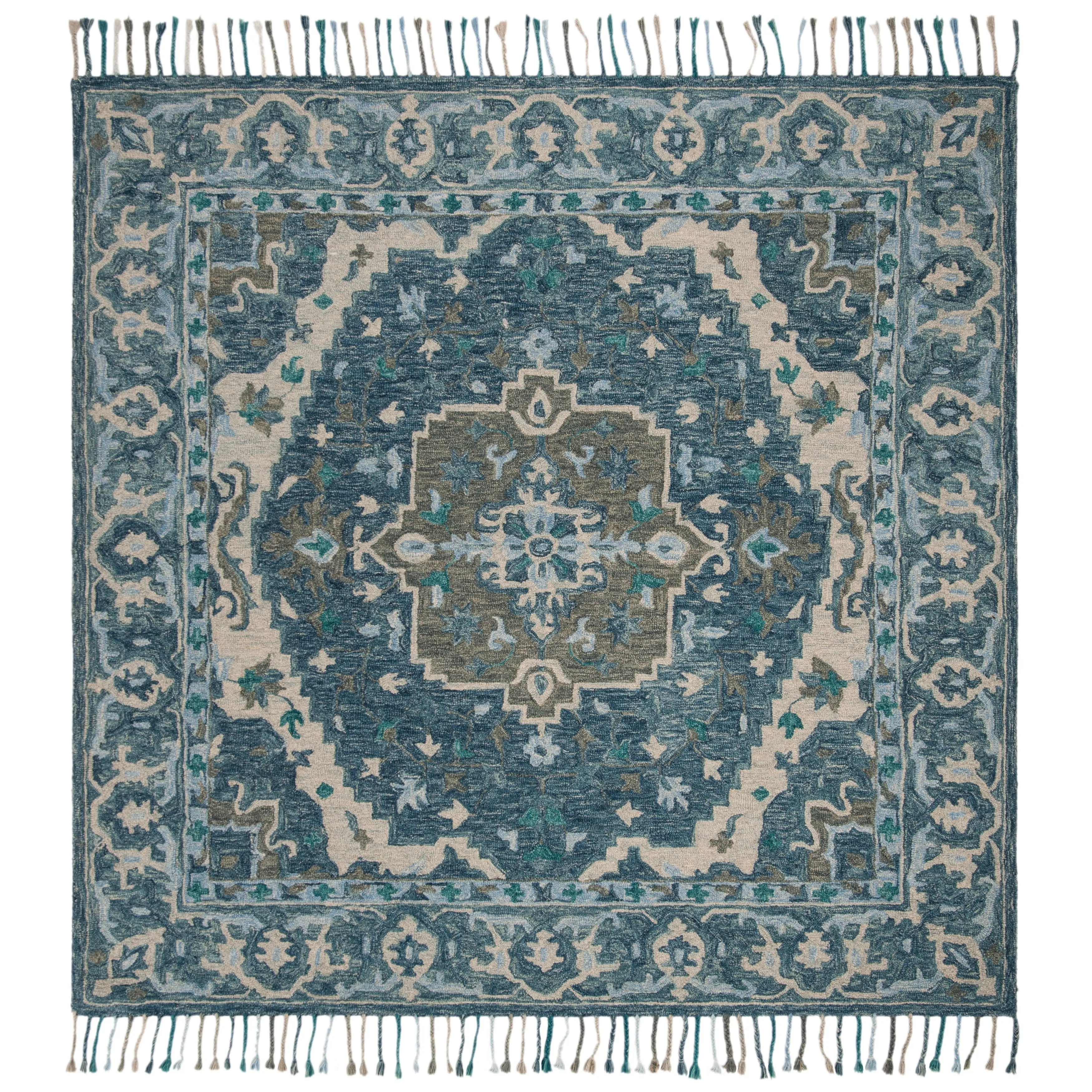 SAFAVIEH Handmade Aspen Corazon Boho Tribal Wool Rug