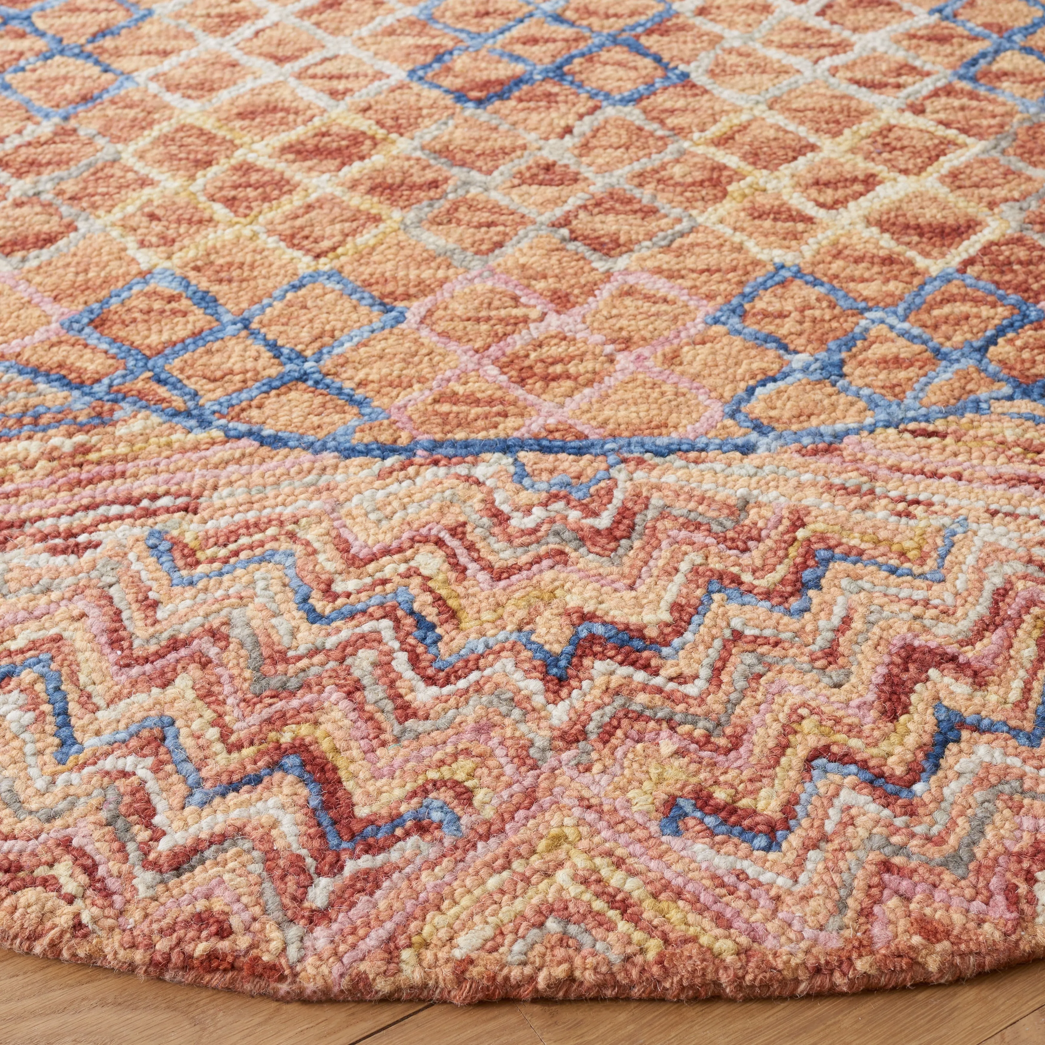 SAFAVIEH Handmade Aspen Esperanca Bohemian & Eclectic Tribal Wool