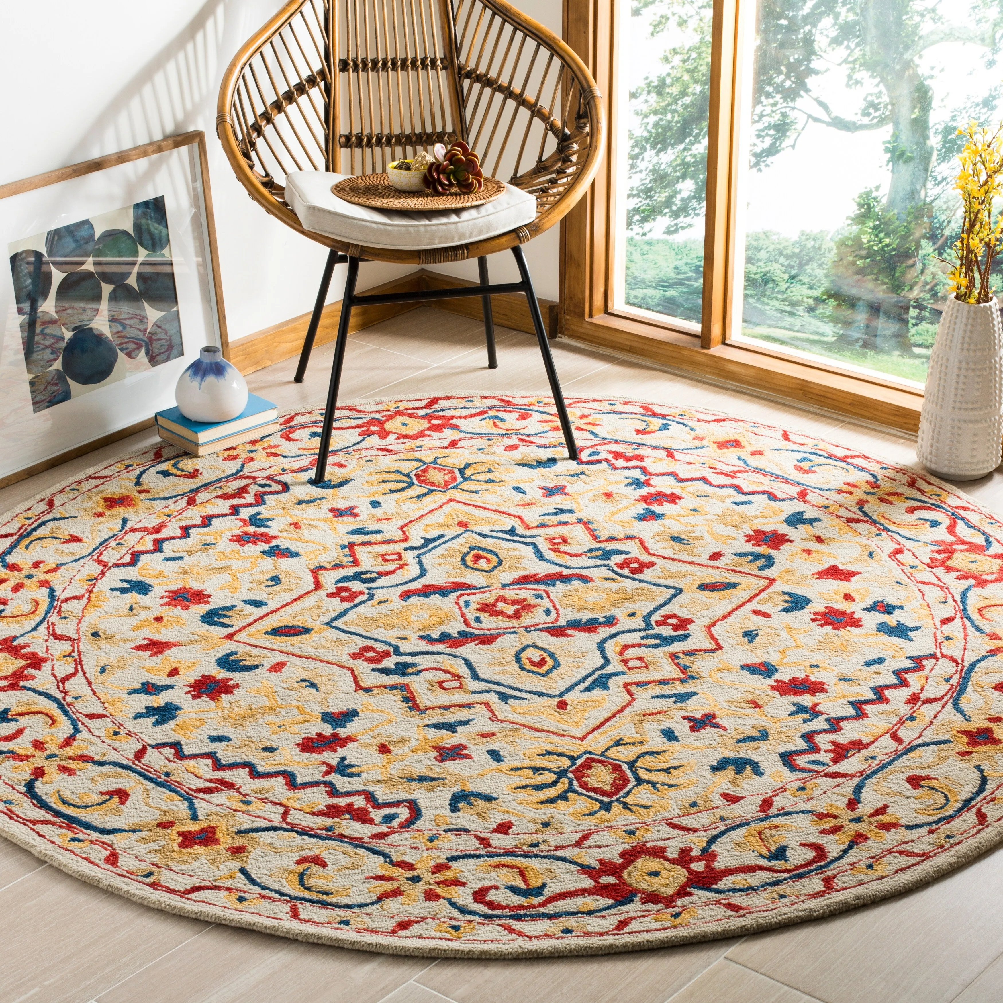 SAFAVIEH Handmade Aspen Haydee Boho Wool Rug