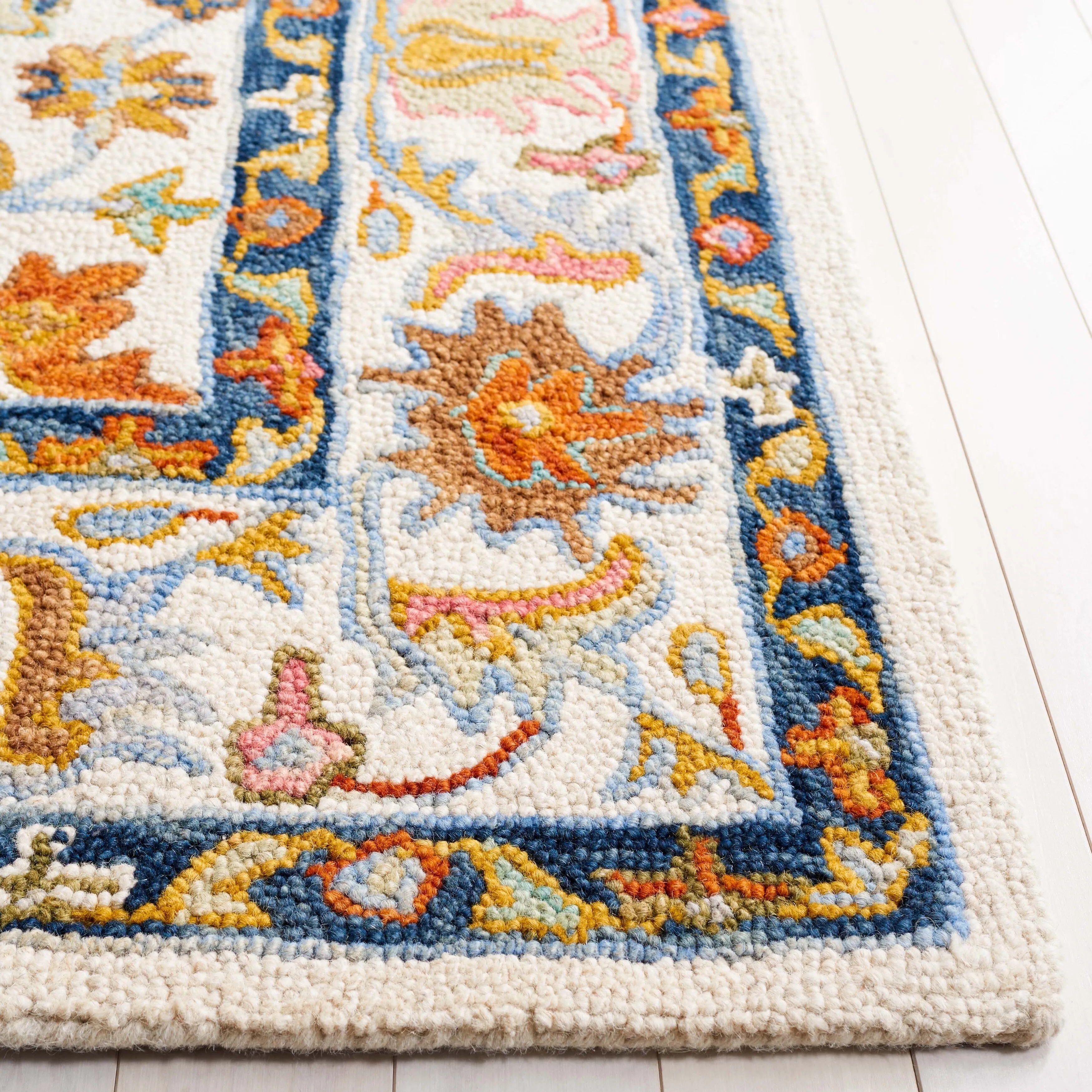 SAFAVIEH Handmade Aspen Jellieke Boho Tribal Wool Rug