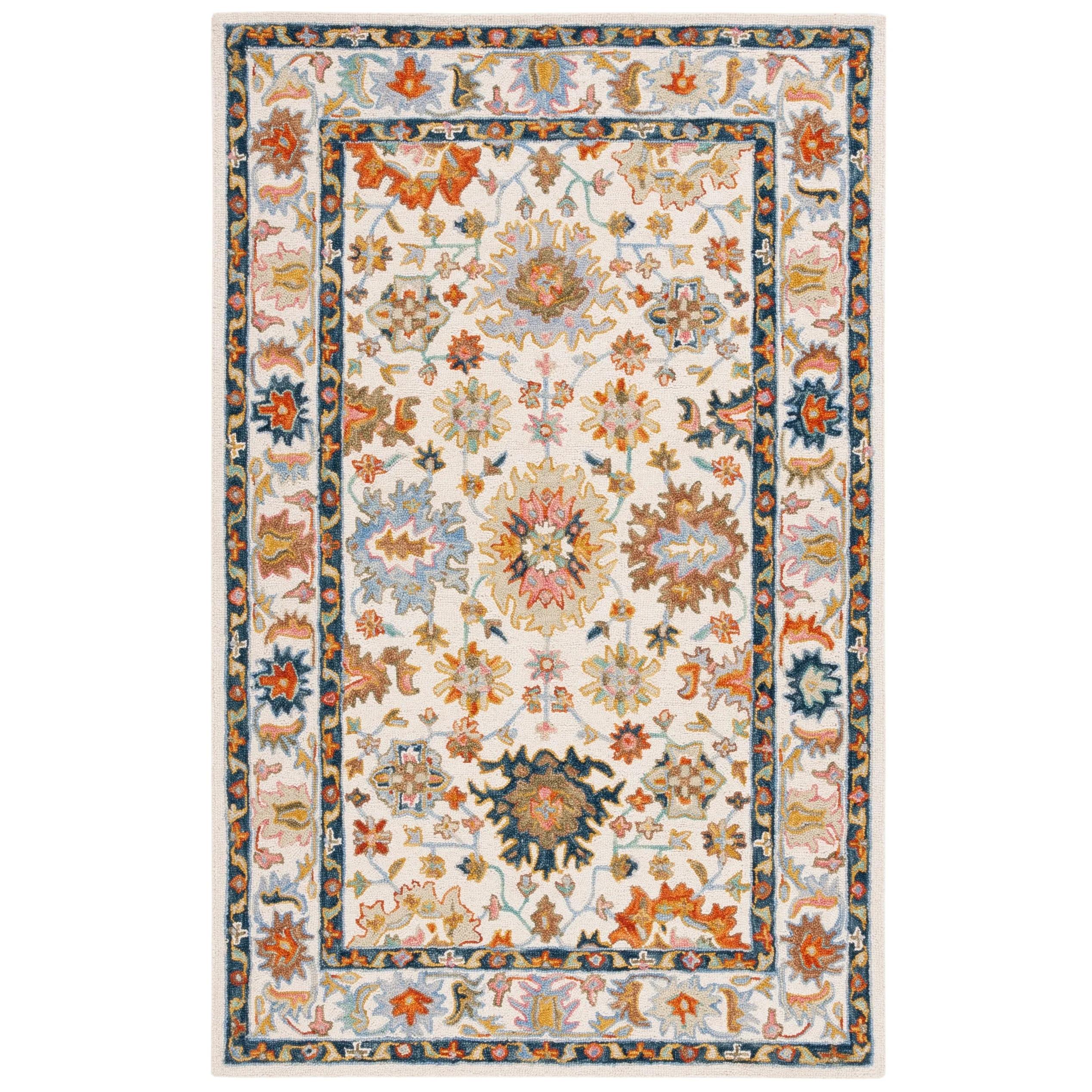 SAFAVIEH Handmade Aspen Jellieke Boho Tribal Wool Rug