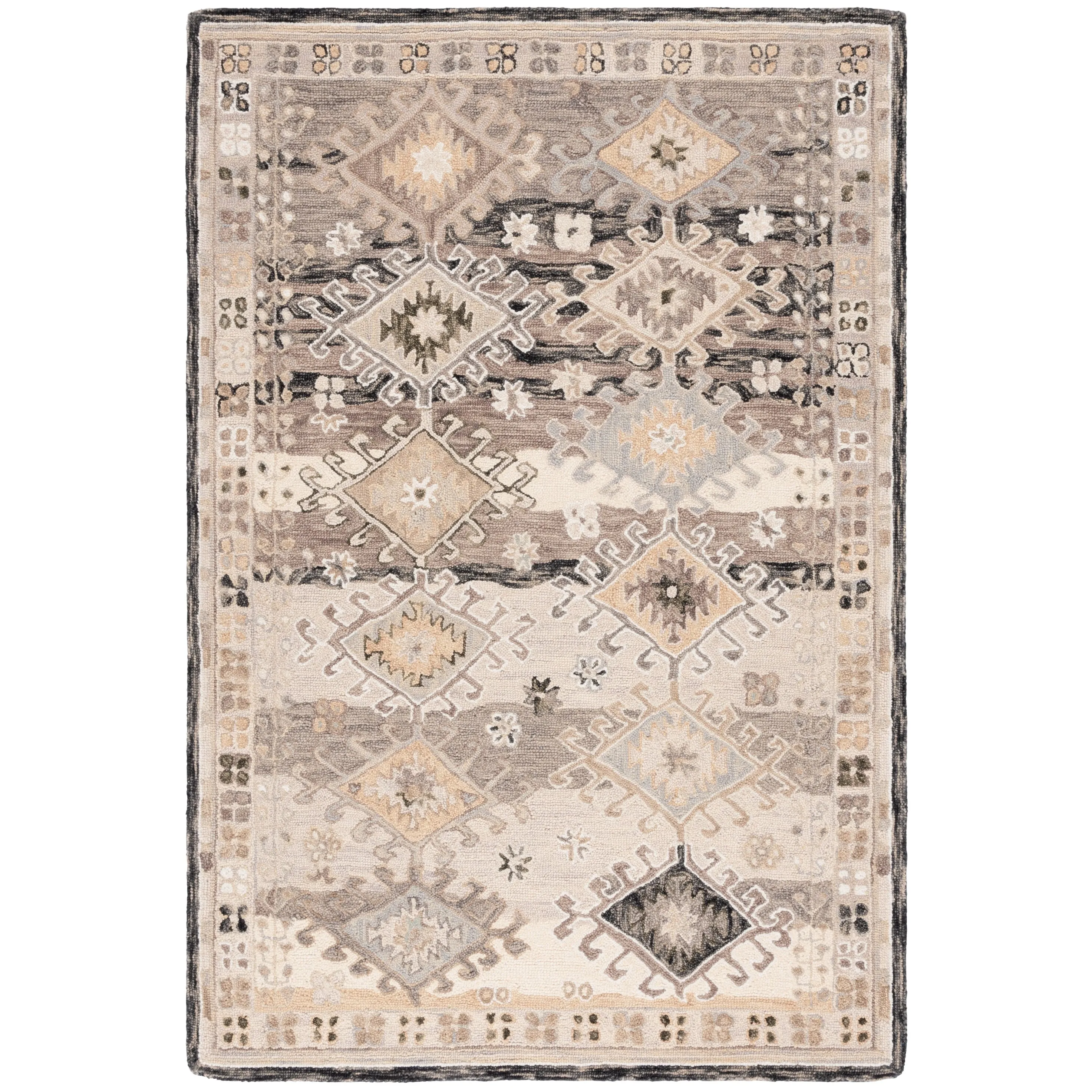 SAFAVIEH Handmade Aspen Maisy Bohemian & Eclectic Wool Rug