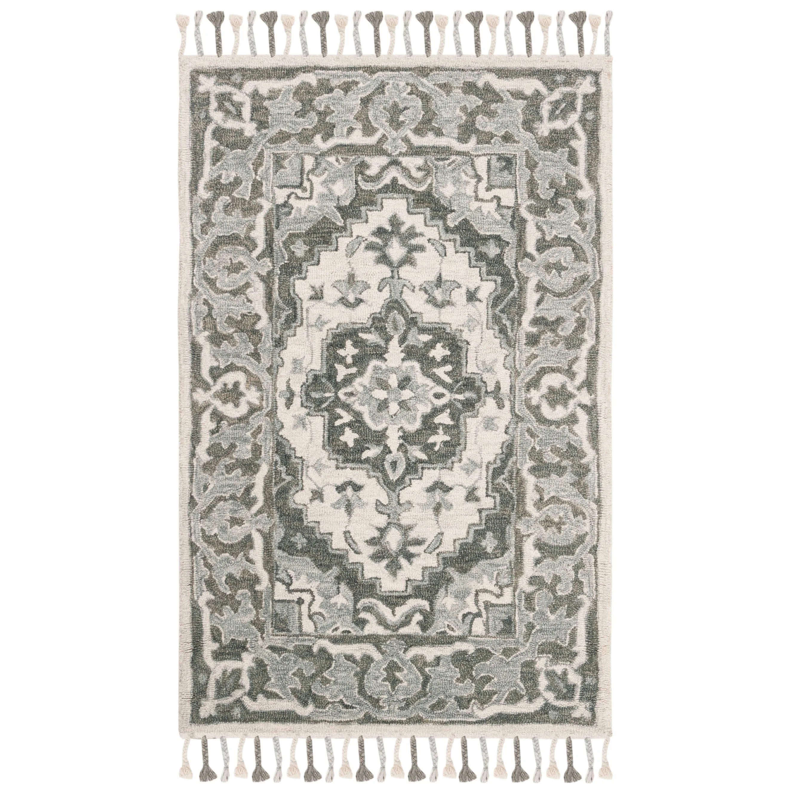 SAFAVIEH Handmade Aspen Manana Boho Medallion Wool Rug