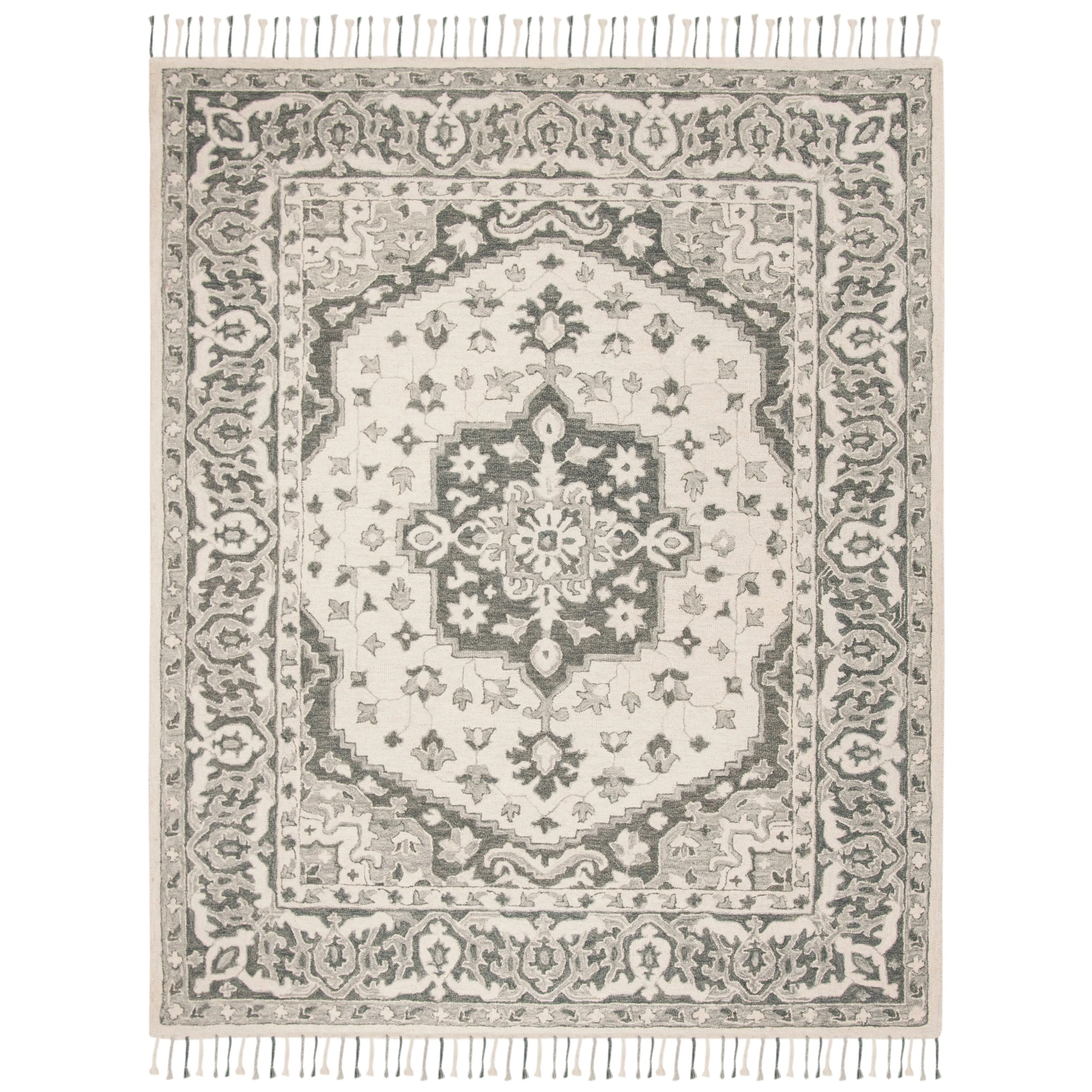 SAFAVIEH Handmade Aspen Manana Boho Medallion Wool Rug
