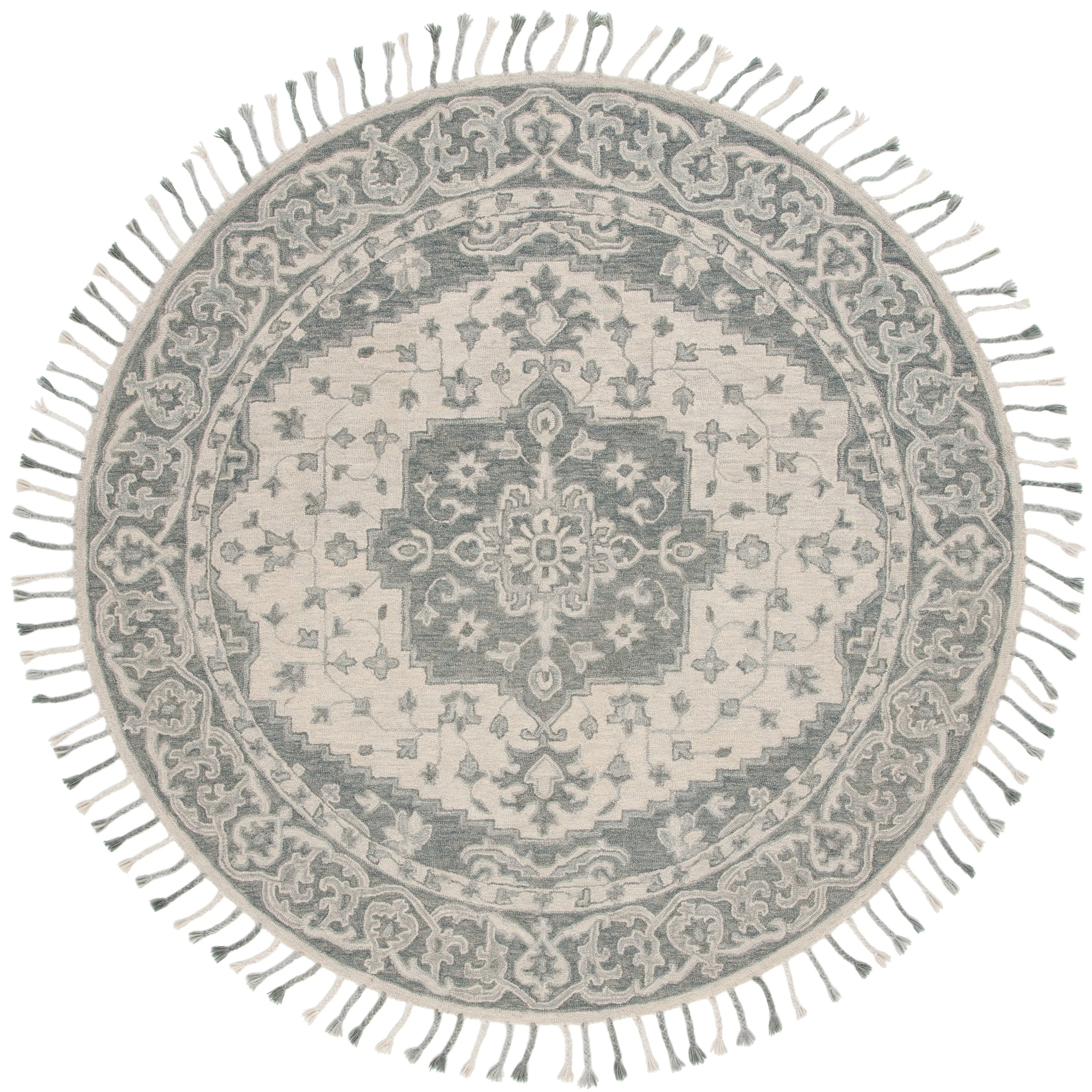 SAFAVIEH Handmade Aspen Manana Boho Medallion Wool Rug