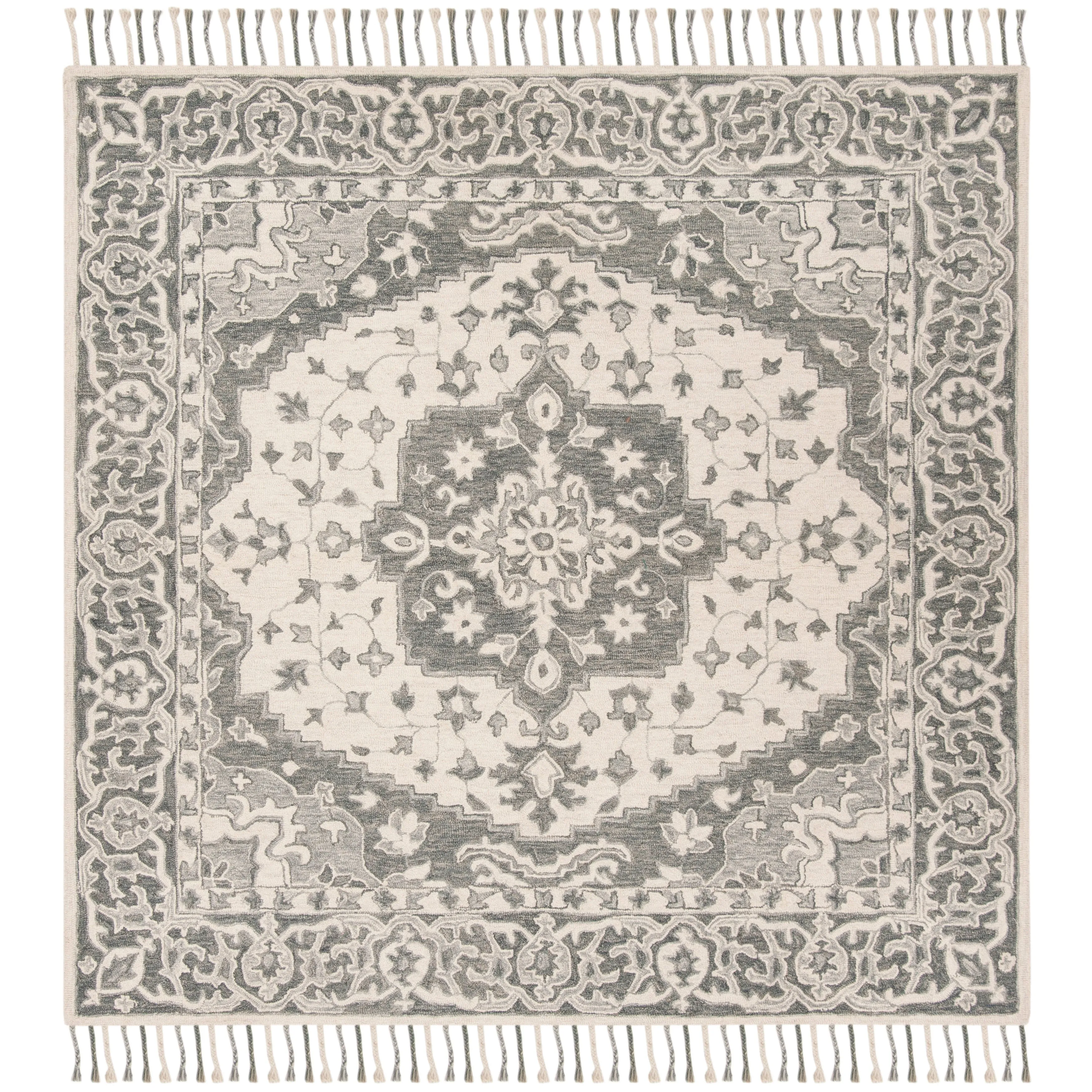 SAFAVIEH Handmade Aspen Manana Boho Medallion Wool Rug