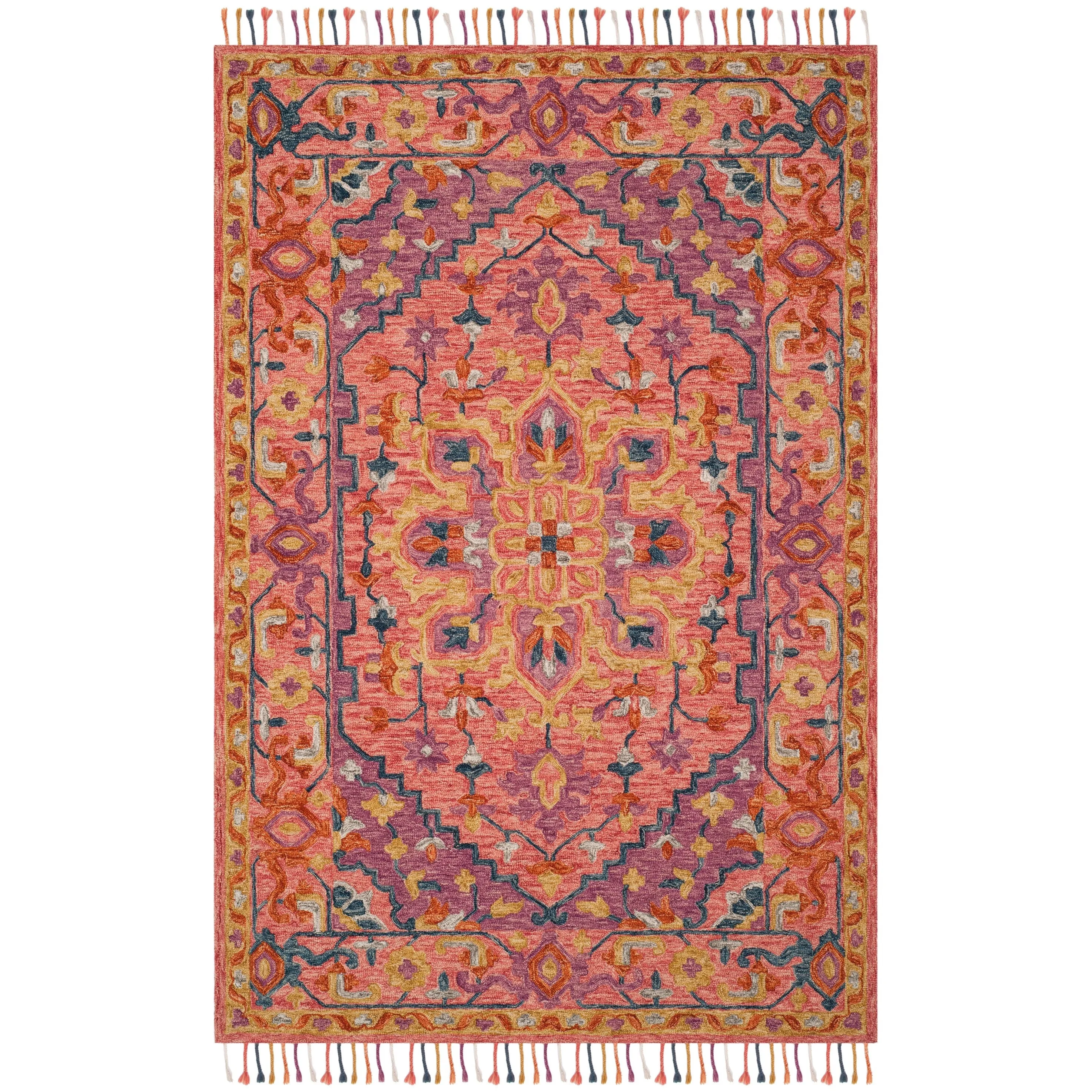 SAFAVIEH Handmade Aspen Masumah Boho Tribal Wool Rug