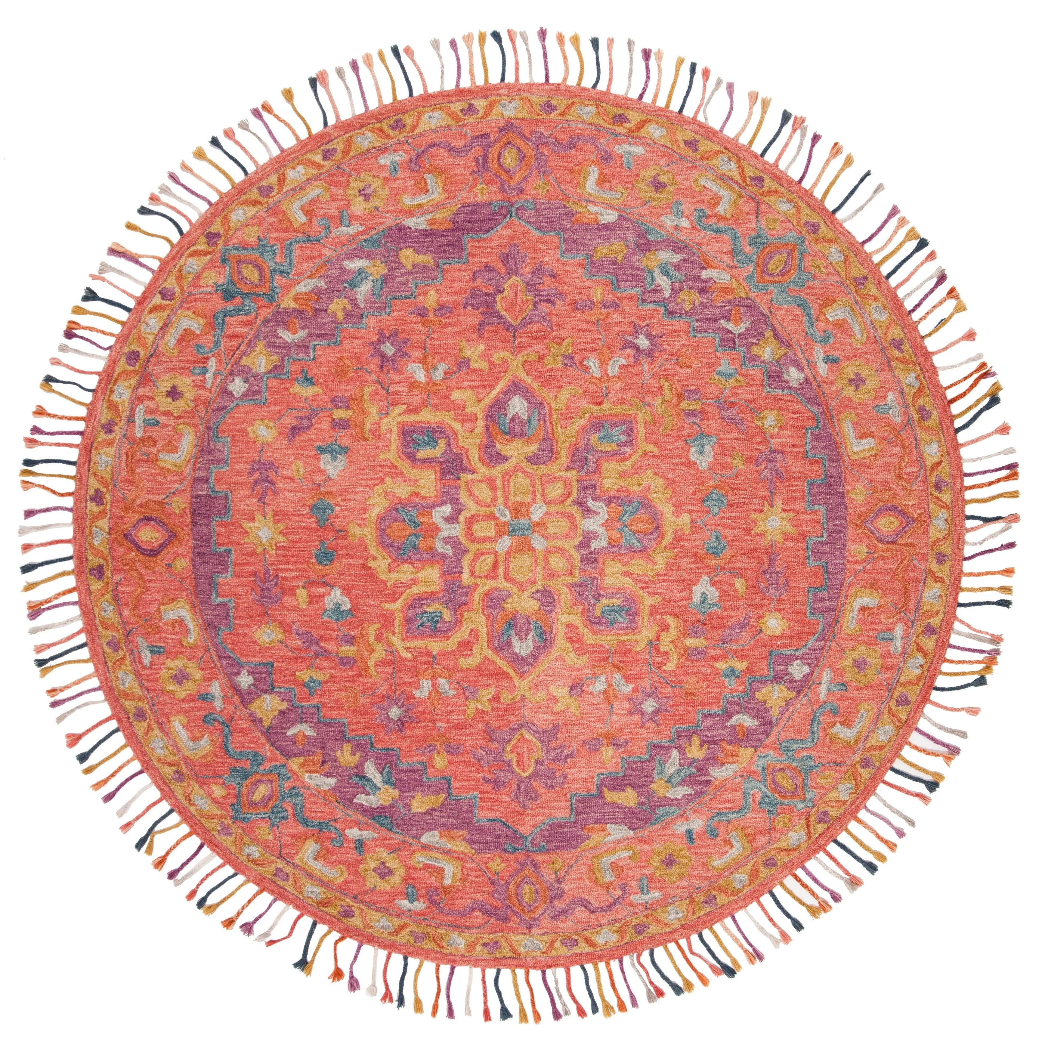 SAFAVIEH Handmade Aspen Masumah Boho Tribal Wool Rug