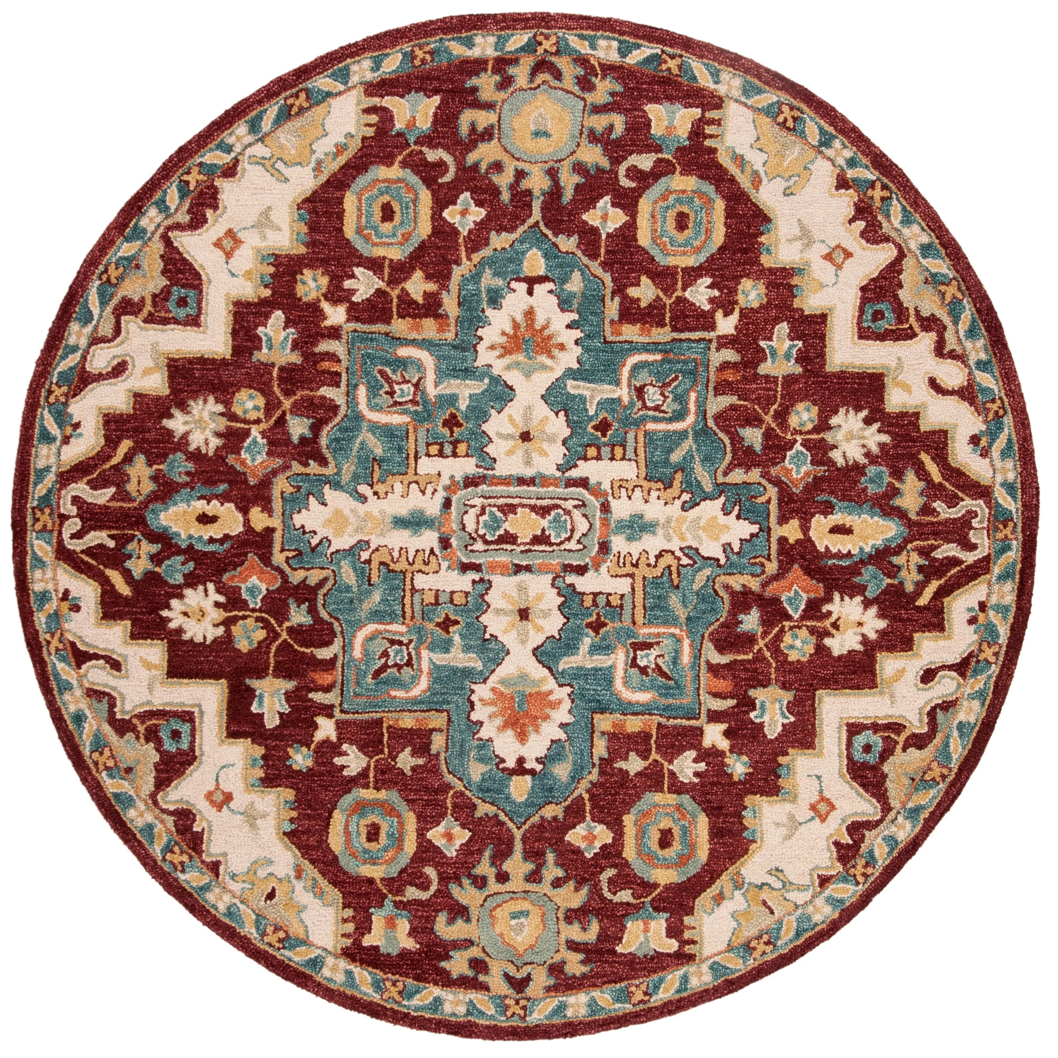 SAFAVIEH Handmade Aspen Renske Boho Tribal Wool Rug