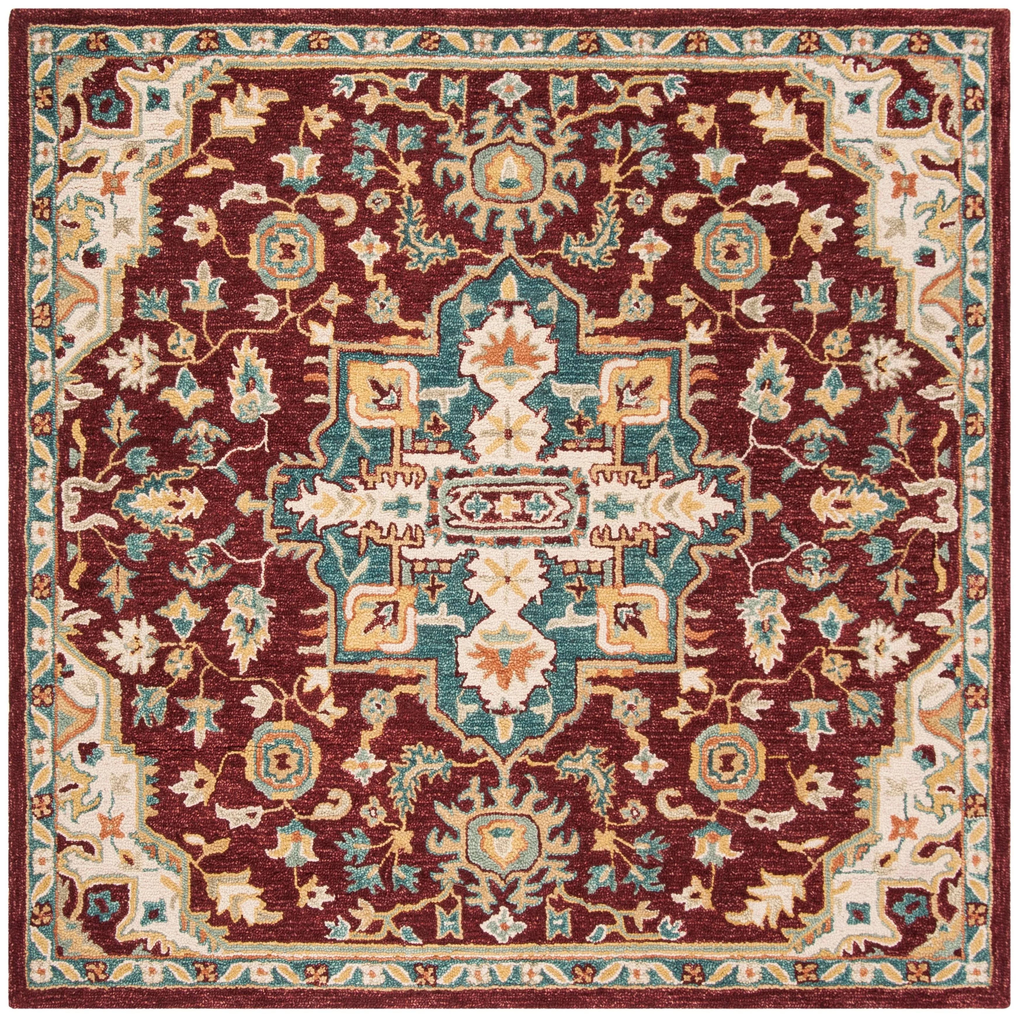 SAFAVIEH Handmade Aspen Renske Boho Tribal Wool Rug