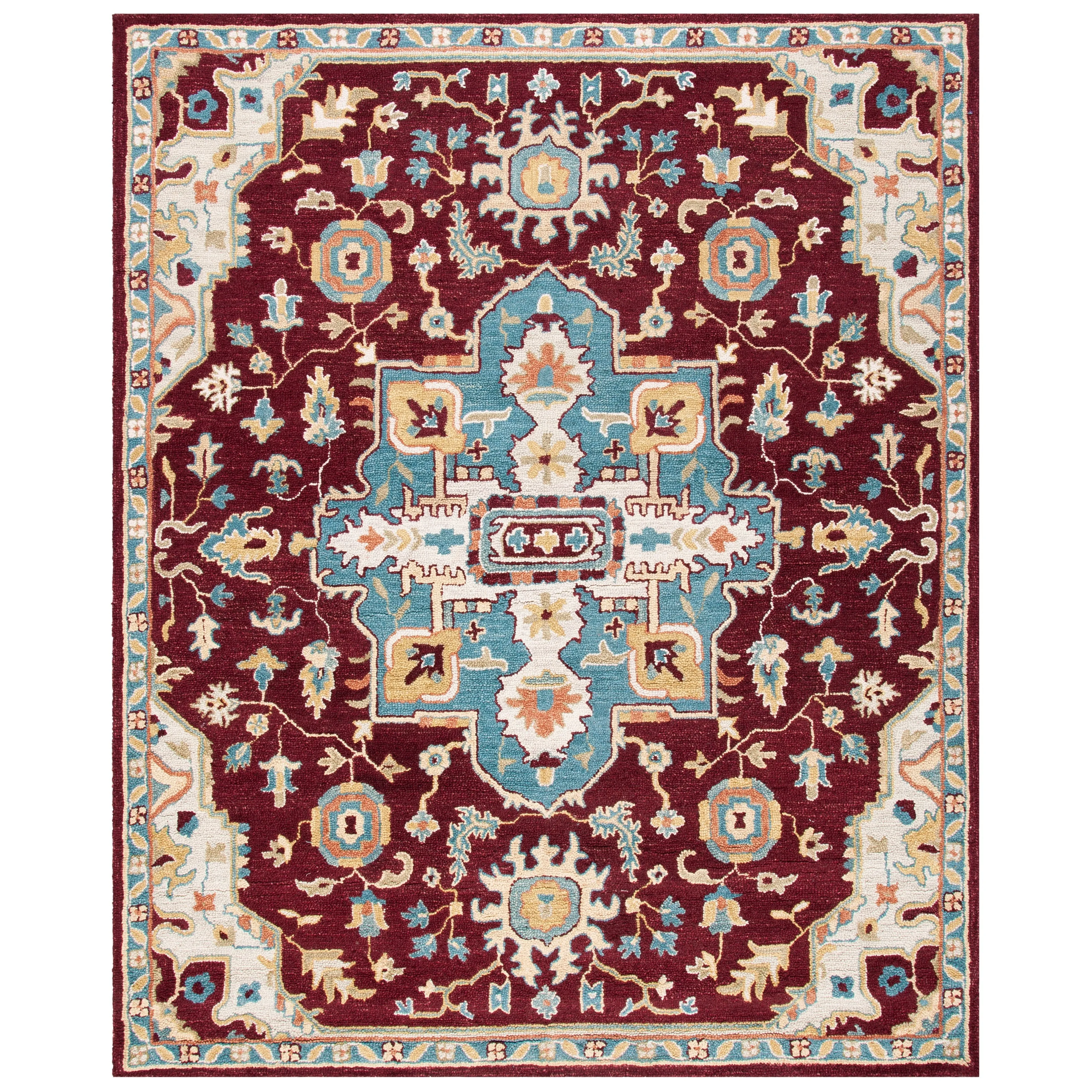 SAFAVIEH Handmade Aspen Renske Boho Tribal Wool Rug