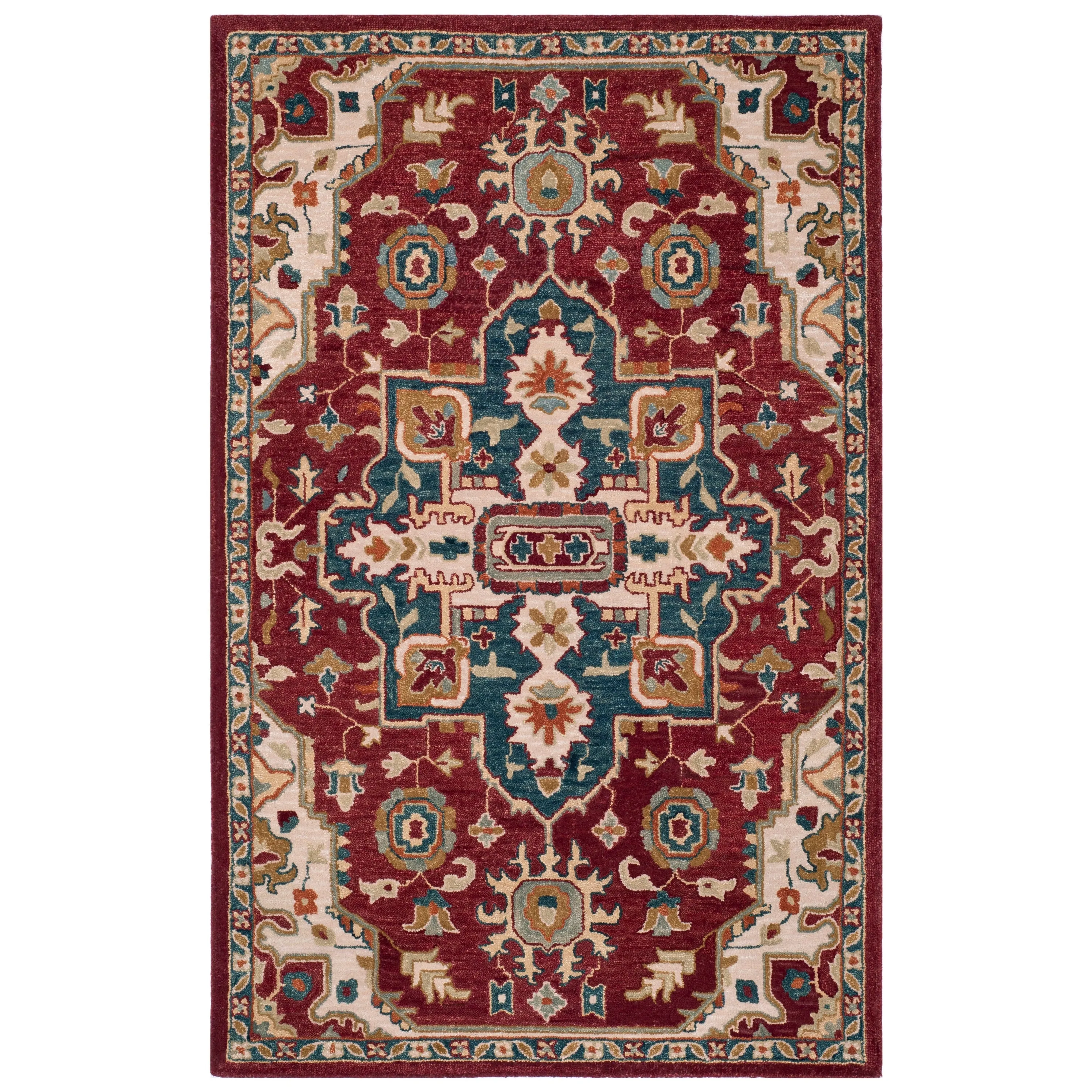 SAFAVIEH Handmade Aspen Renske Boho Tribal Wool Rug