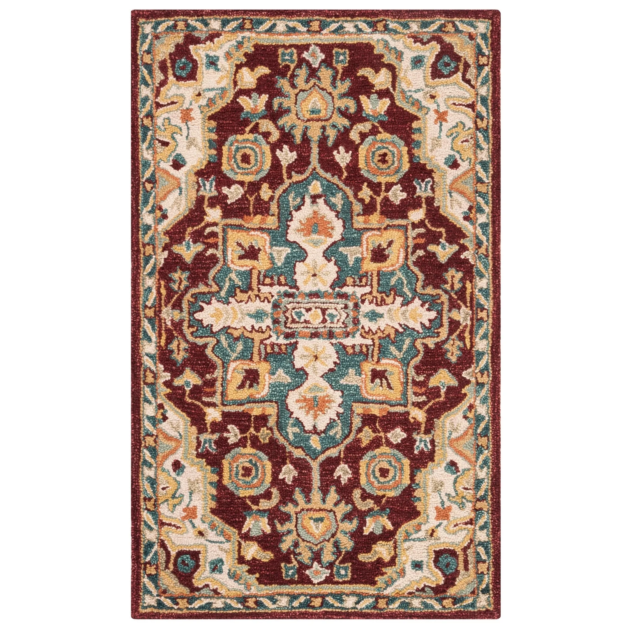 SAFAVIEH Handmade Aspen Renske Boho Tribal Wool Rug