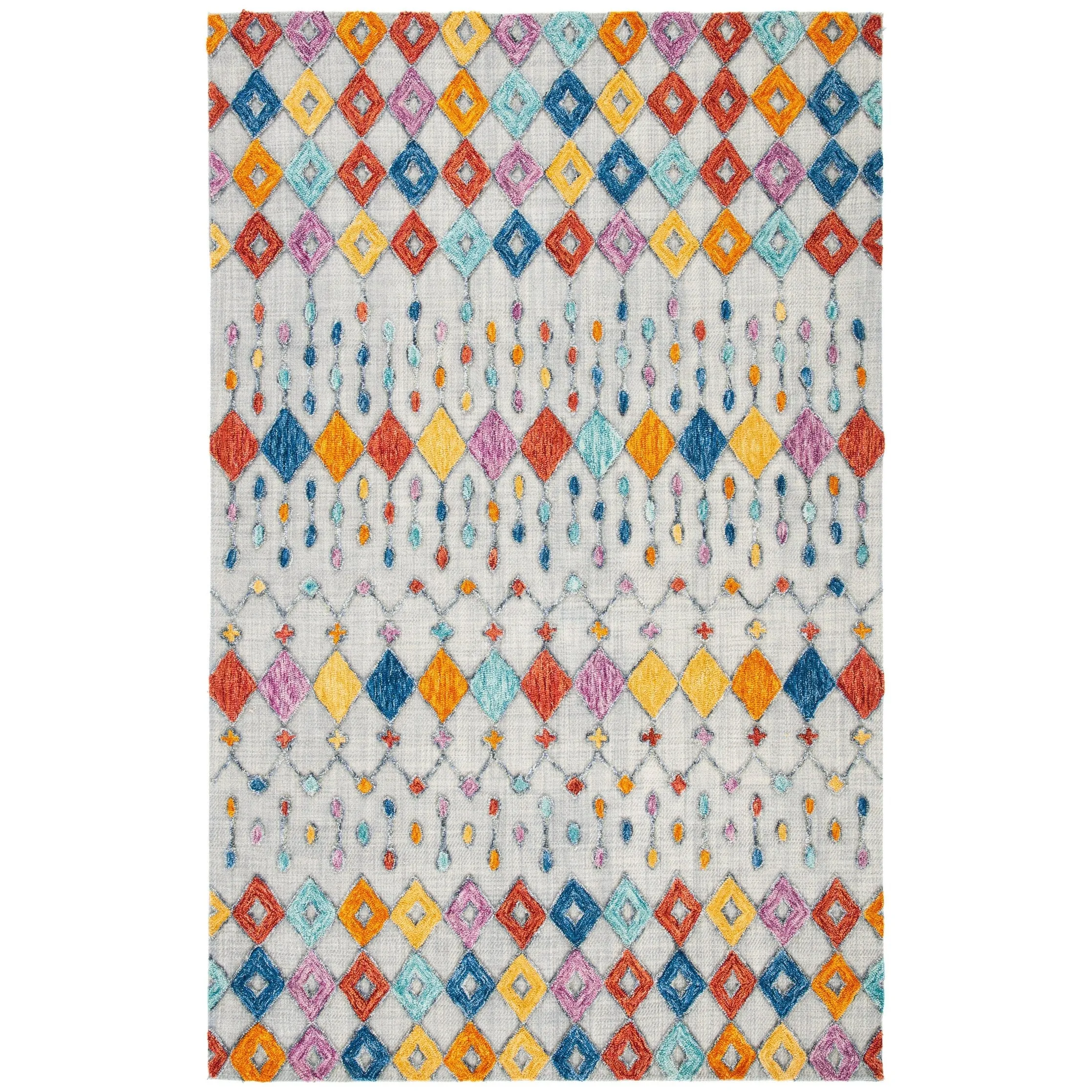 SAFAVIEH Handmade Aspen Shega Moroccan Boho Wool Rug