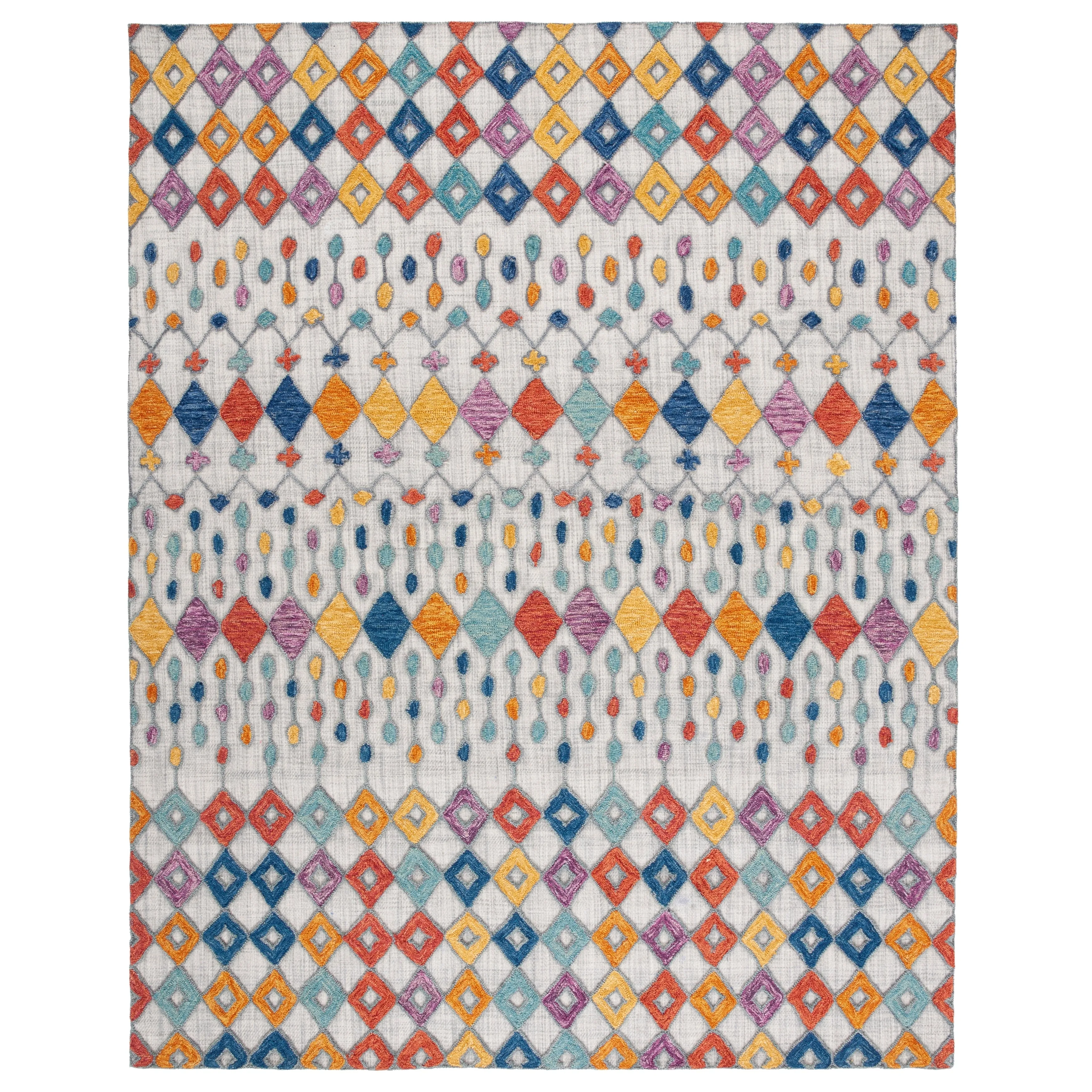 SAFAVIEH Handmade Aspen Shega Moroccan Boho Wool Rug