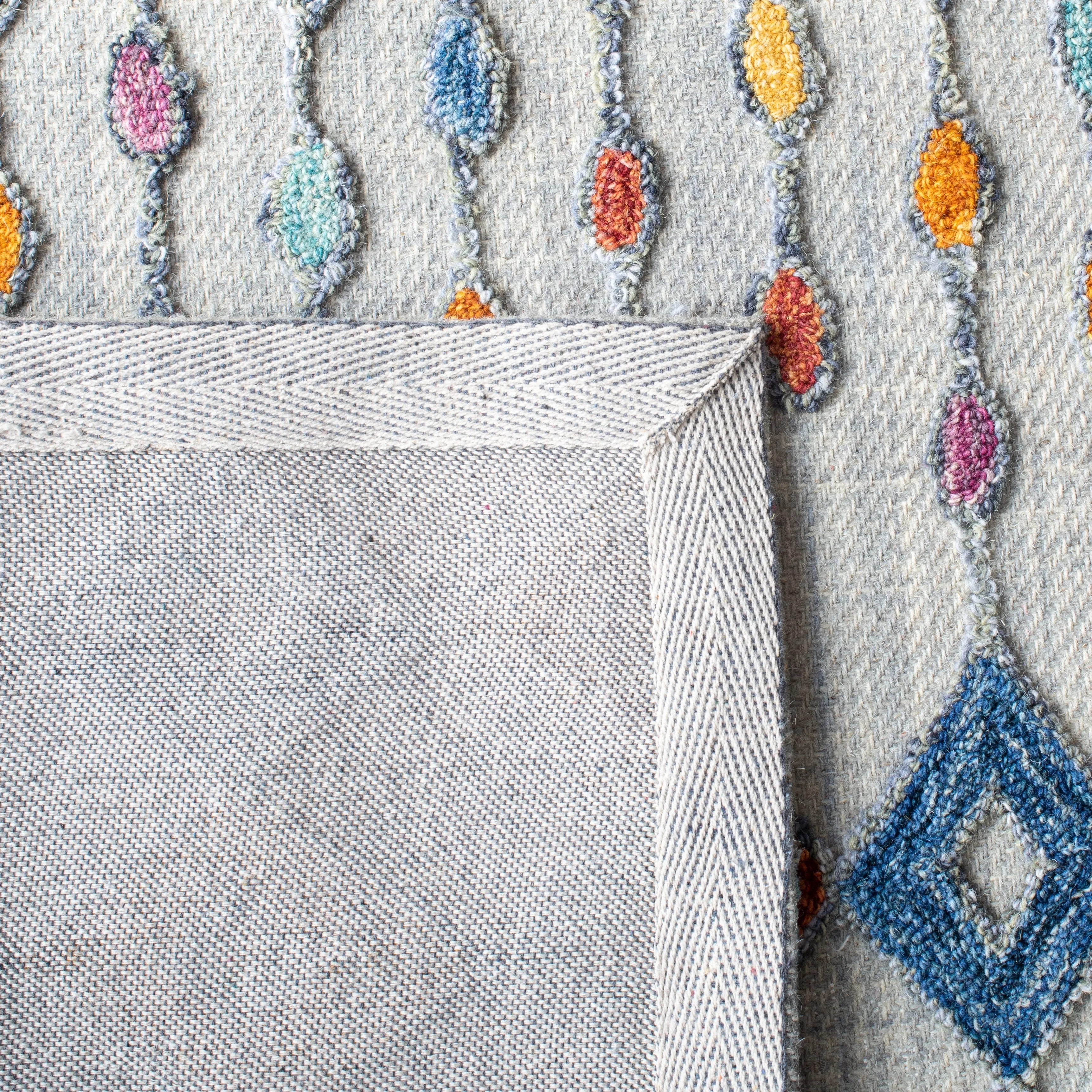 SAFAVIEH Handmade Aspen Shega Moroccan Boho Wool Rug