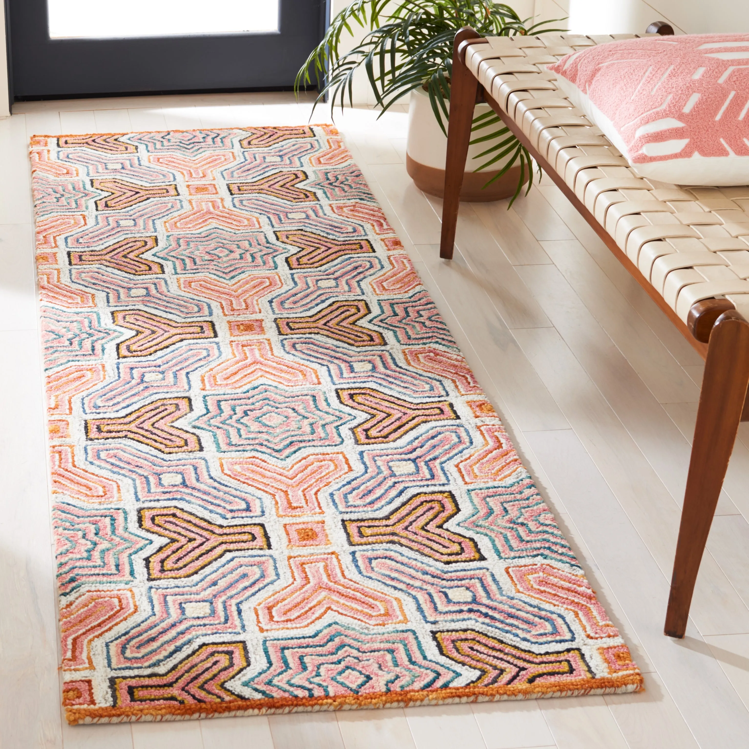 SAFAVIEH Handmade Aspen Sini Bohemian & Eclectic Tribal Wool