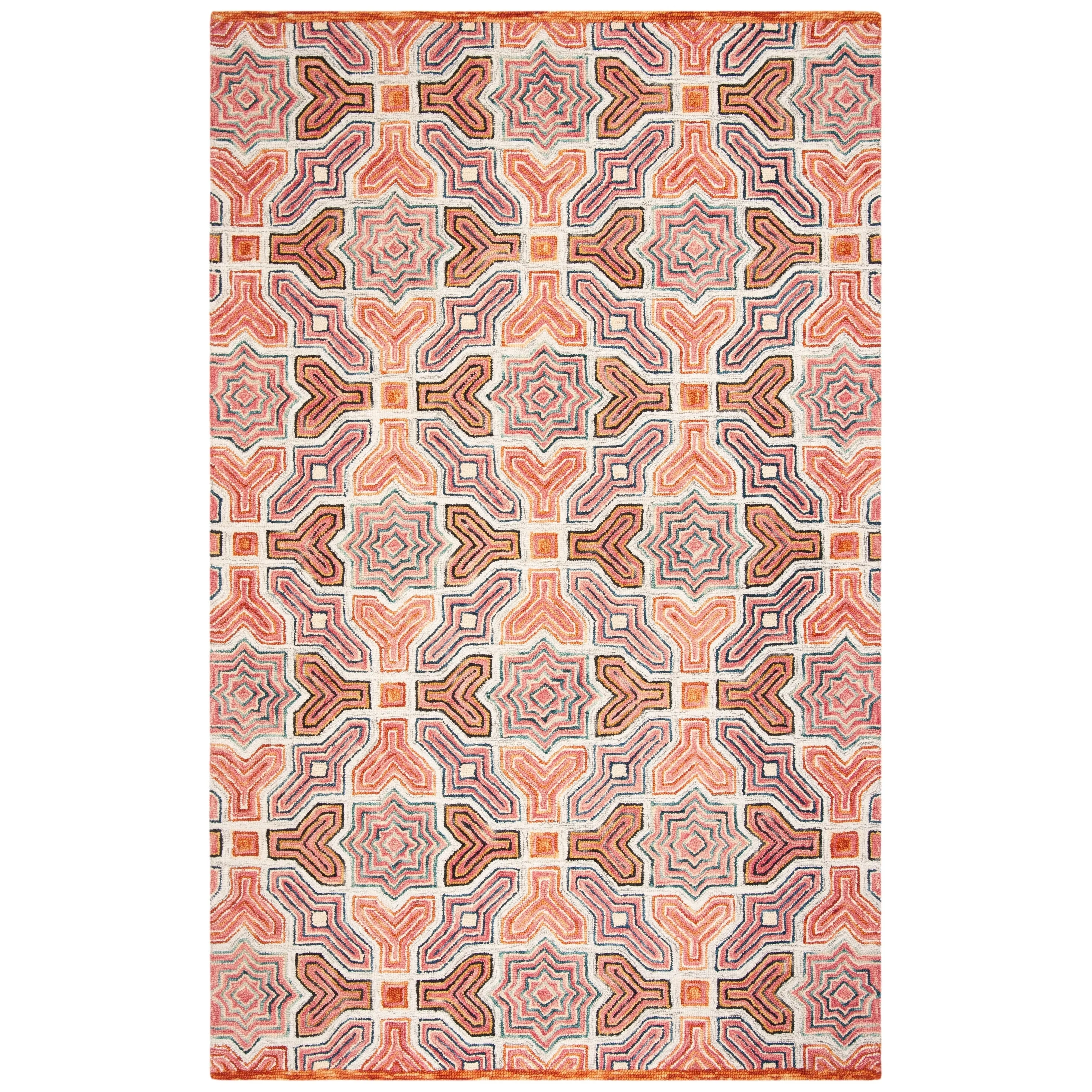SAFAVIEH Handmade Aspen Sini Bohemian & Eclectic Tribal Wool