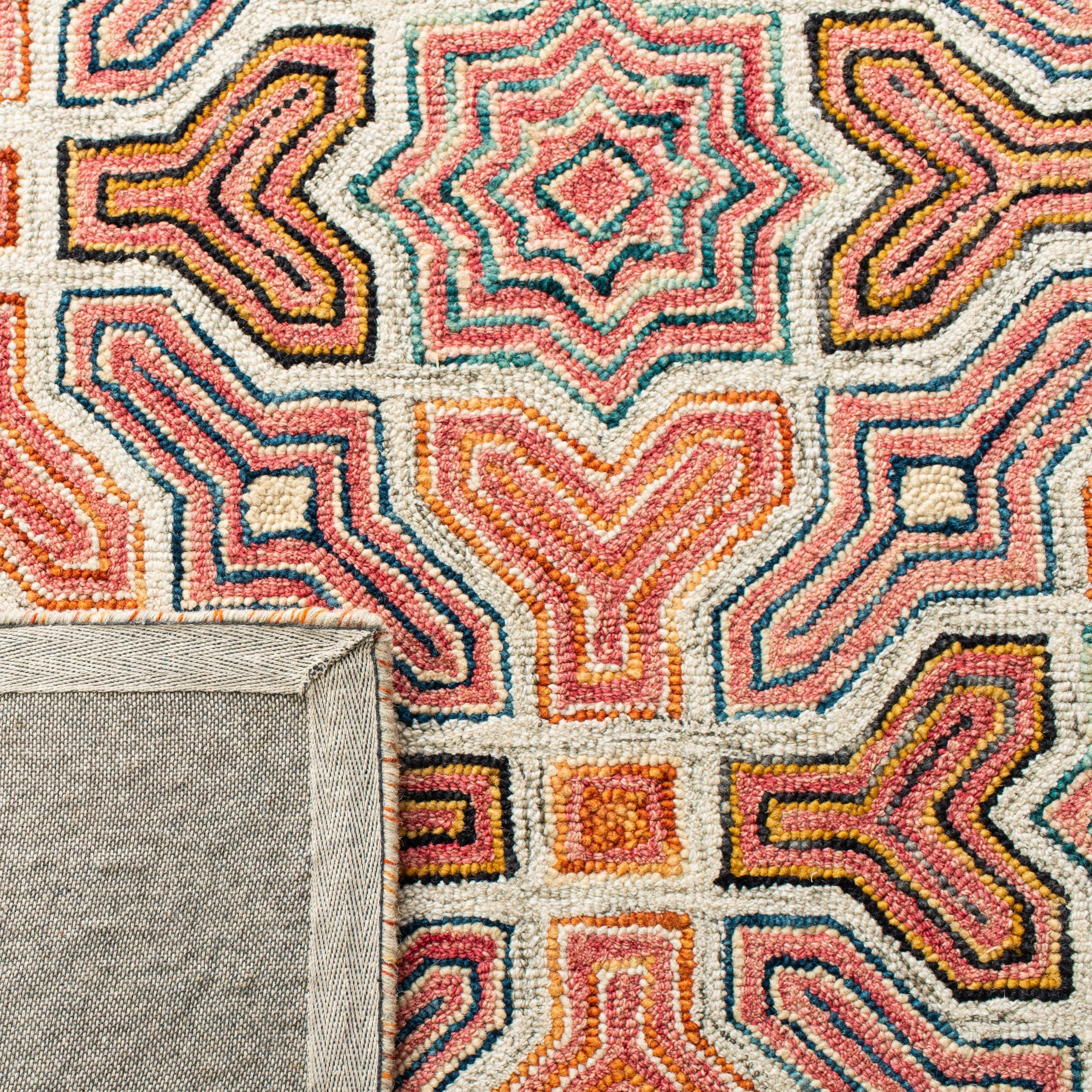 SAFAVIEH Handmade Aspen Sini Bohemian & Eclectic Tribal Wool