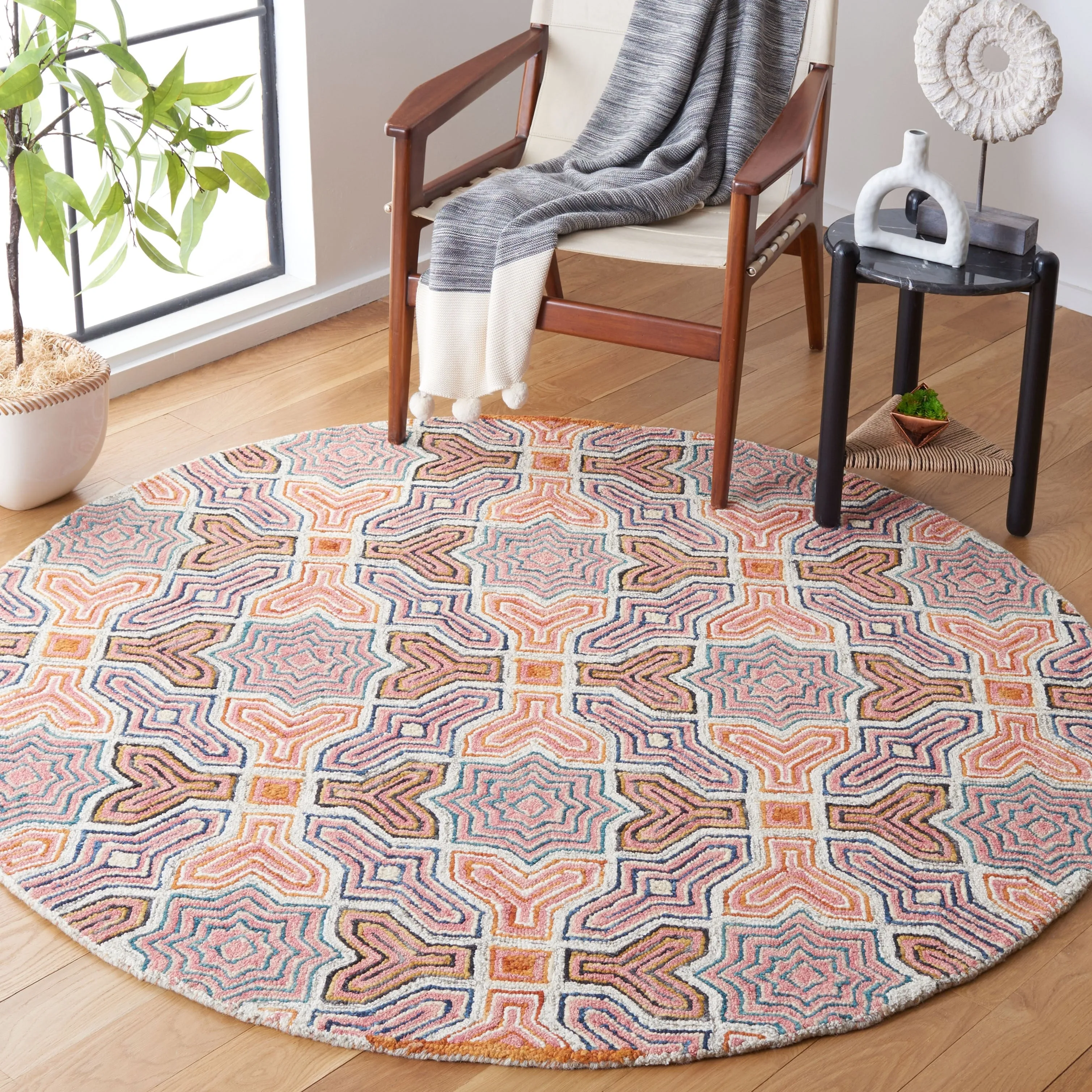 SAFAVIEH Handmade Aspen Sini Bohemian & Eclectic Tribal Wool