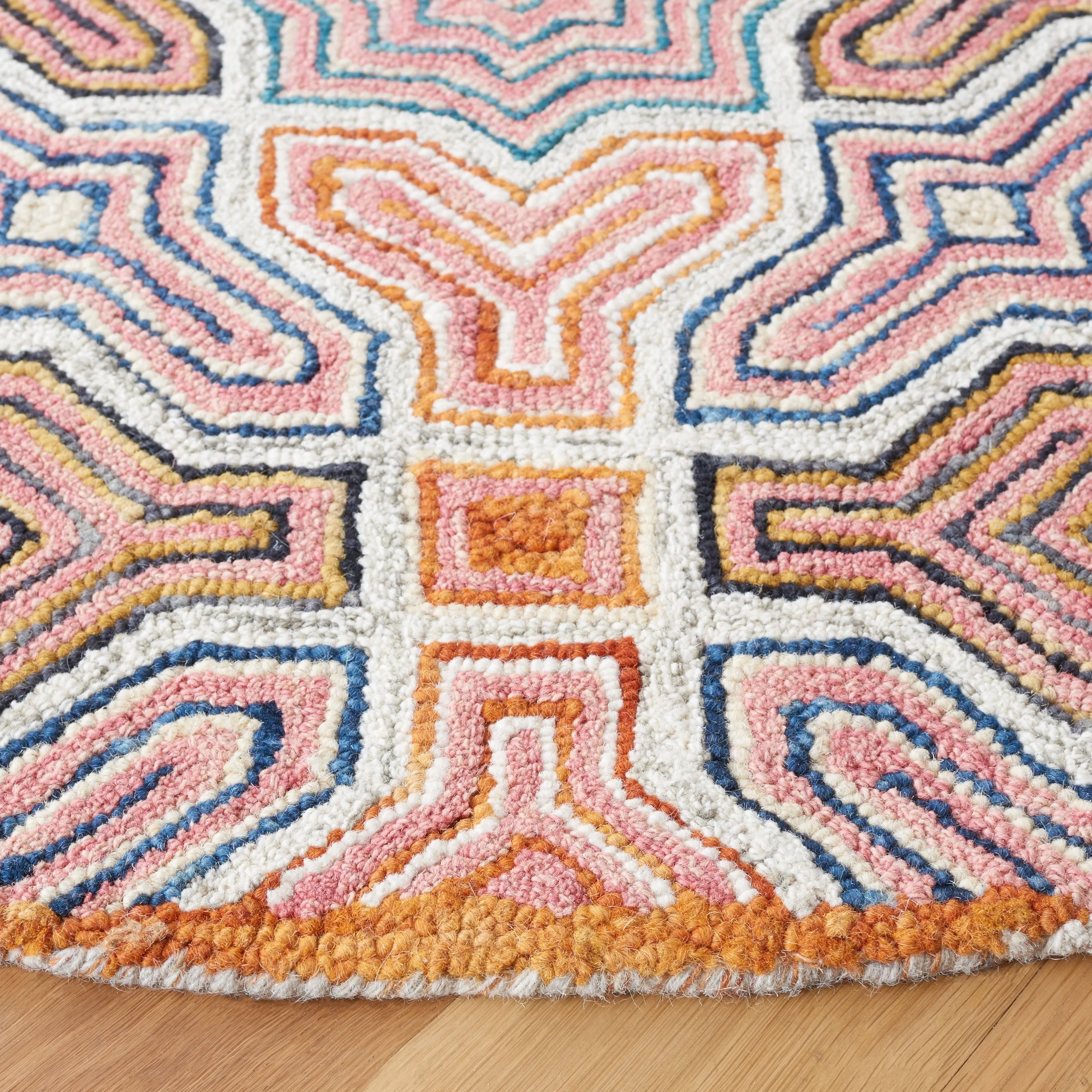 SAFAVIEH Handmade Aspen Sini Bohemian & Eclectic Tribal Wool