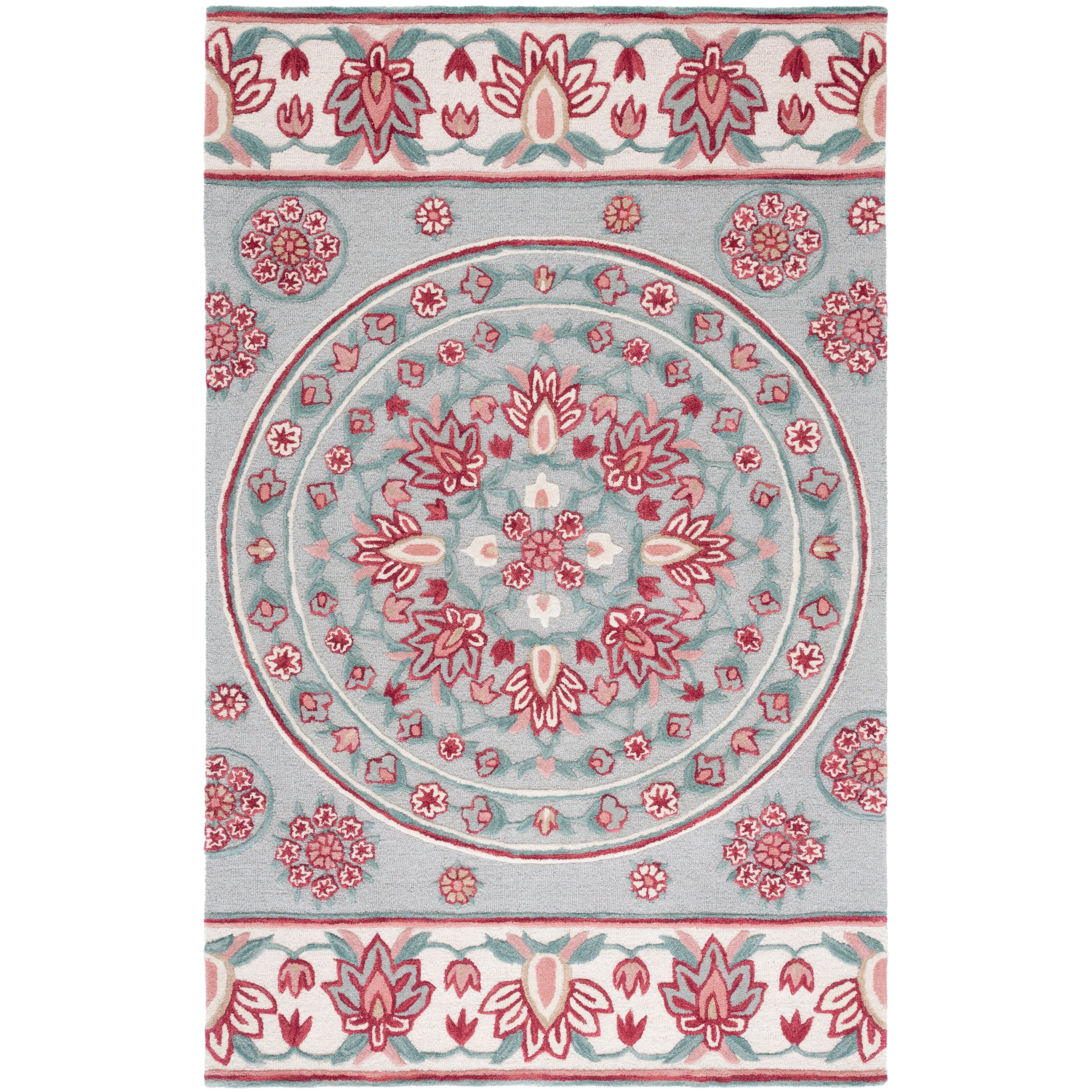 SAFAVIEH Handmade Aspen Thinh Boho Wool Rug