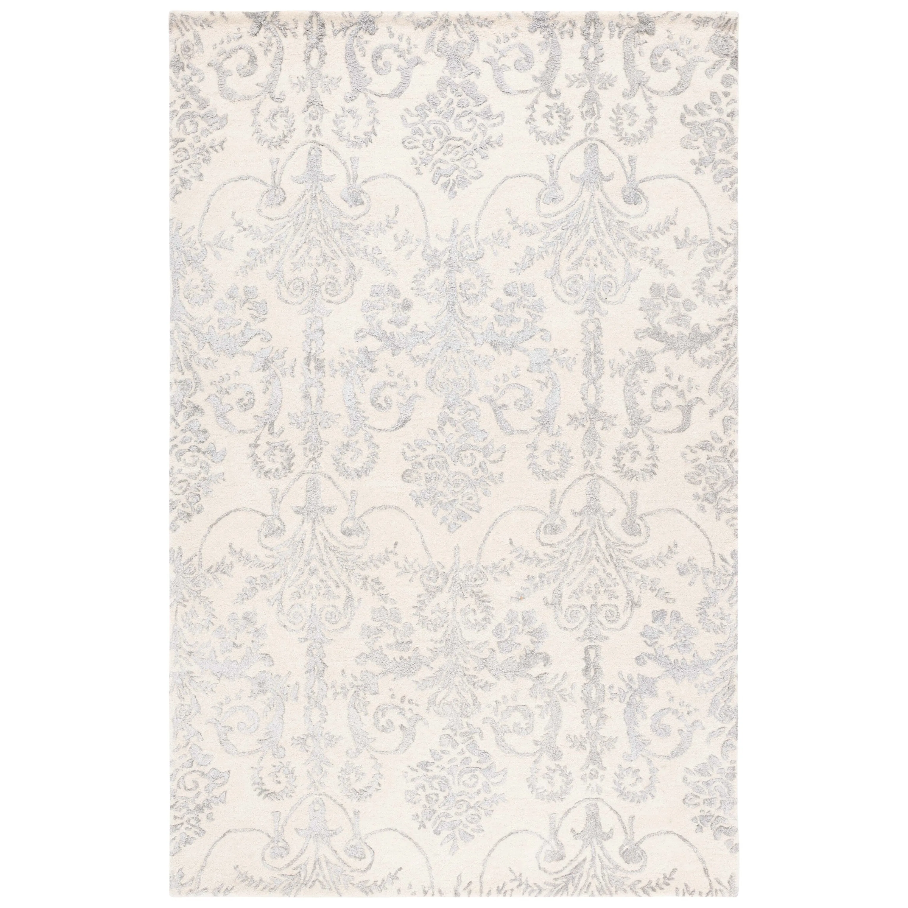 SAFAVIEH Handmade Bella Eleanor Modern Floral Wool Rug